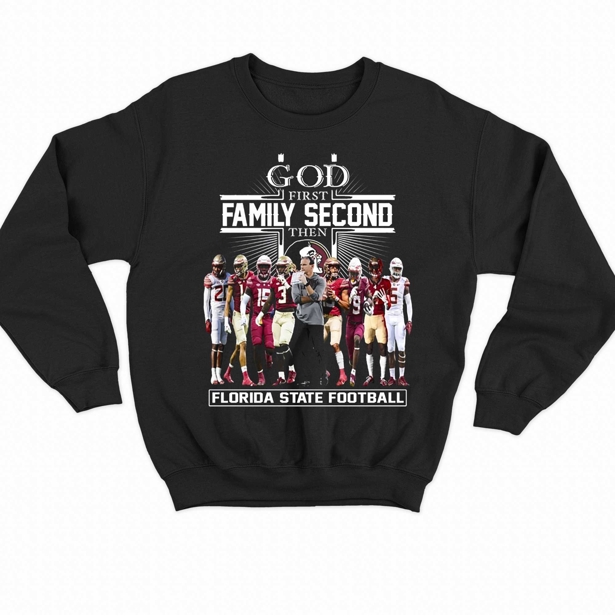 49ers Shirt God First Family Second Then 49ers Football