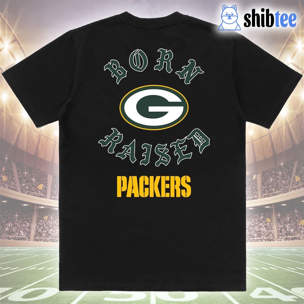 Green Bay Packers Born X Raised 2023 T Shirt