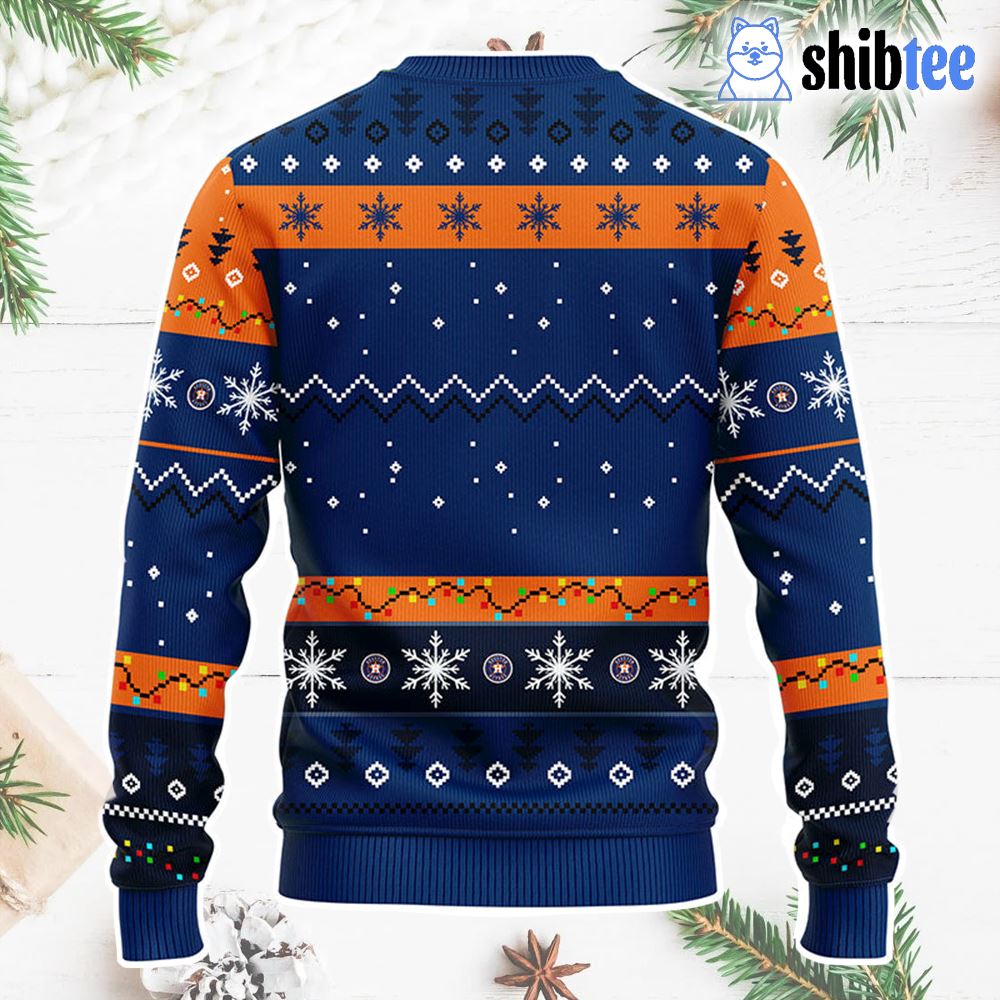 Houston Astros Pub Dog Christmas Ugly Sweater - Shibtee Clothing