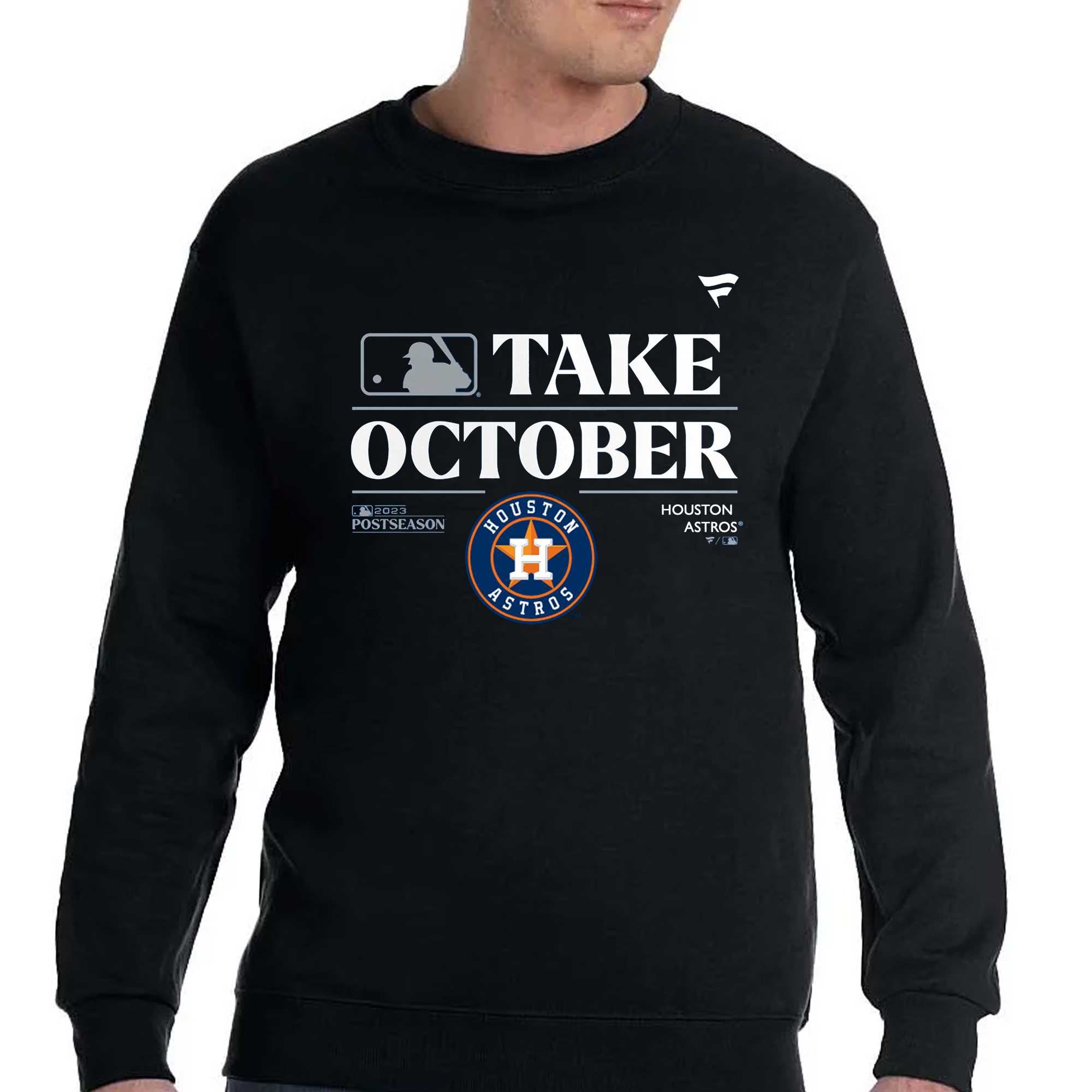 Official Logo Houston Astros Take October Playoffs Postseason 2023 Shirt,  hoodie, sweater, long sleeve and tank top