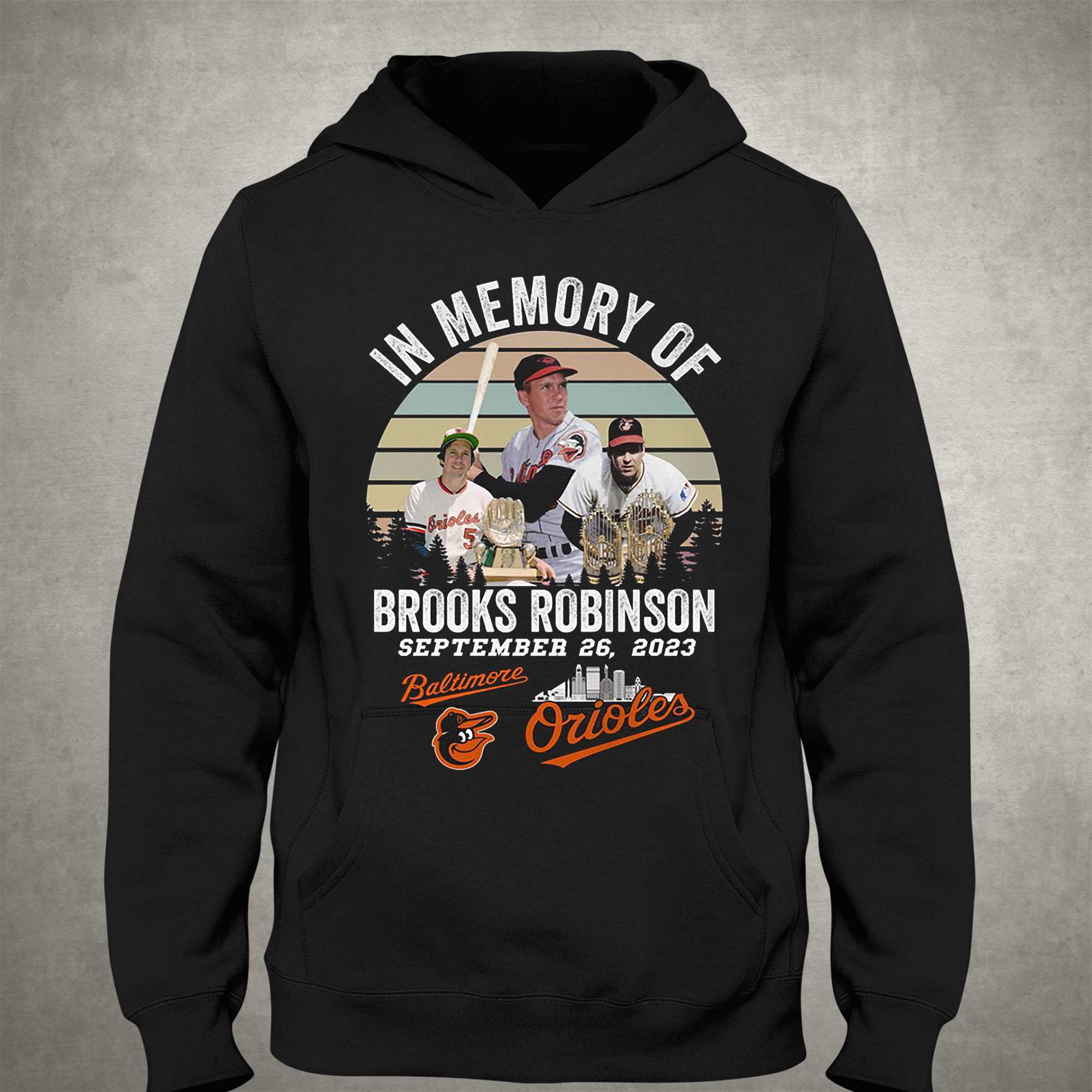 In Memory Of Brooks Robinson Baltimore Orioles T Shirt, hoodie