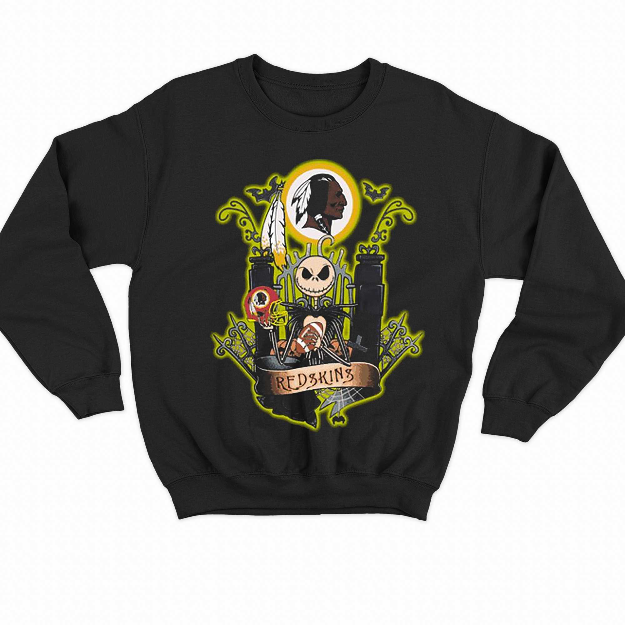 Washington Redskins hoodies Skulls new design Sweatshirt for fans