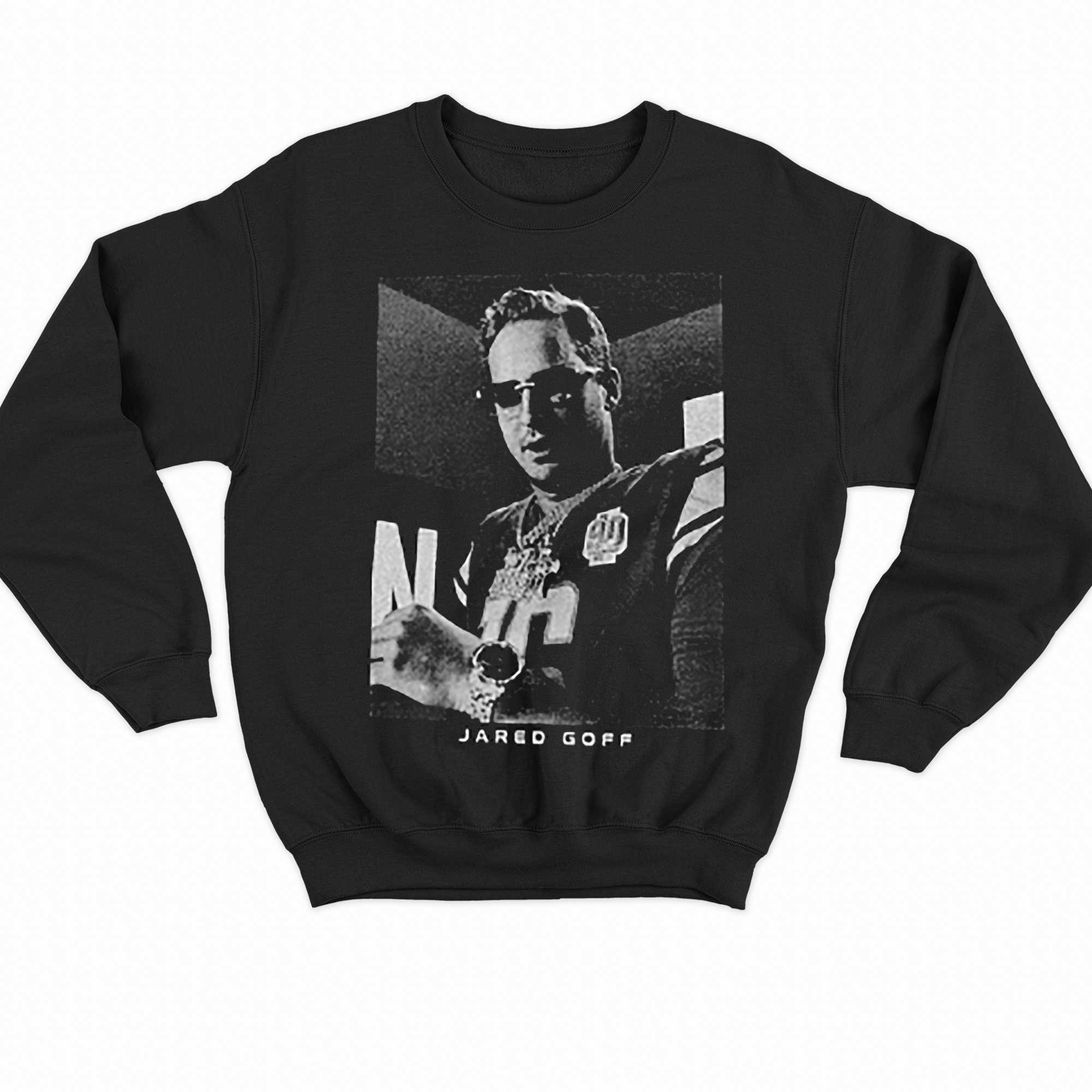 Detroit Lions Road Name & Number Long Sleeve T-Shirt - Jared Goff