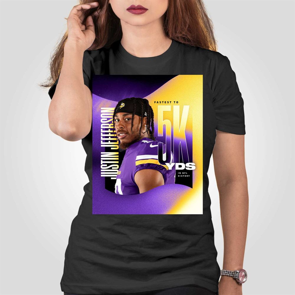 Justin Jefferson NFL T-Shirts, NFL Shirt, Tees