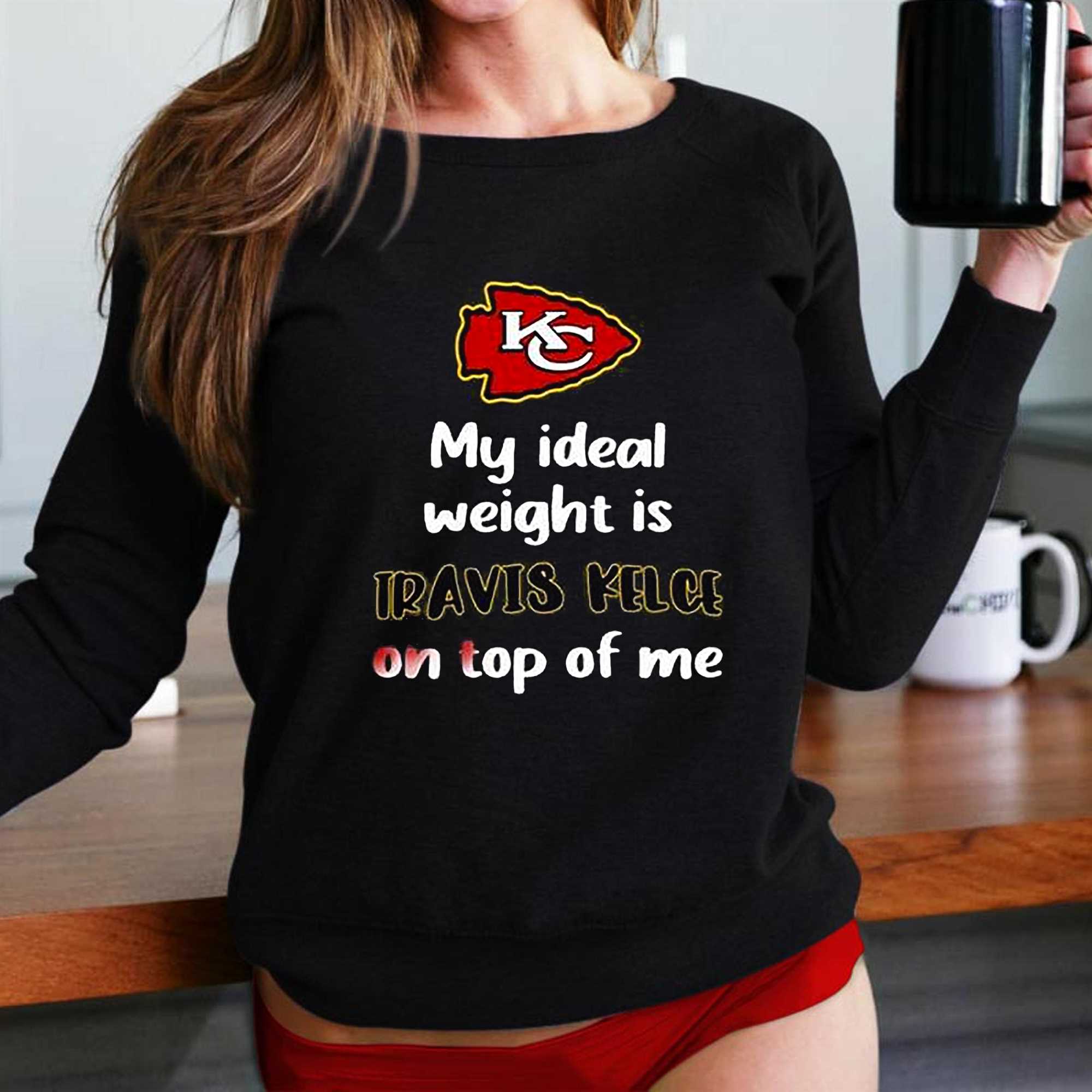 Travis Kelce Shirt Chiefs Shirt Mens Chiefs Shirt Womens -   in