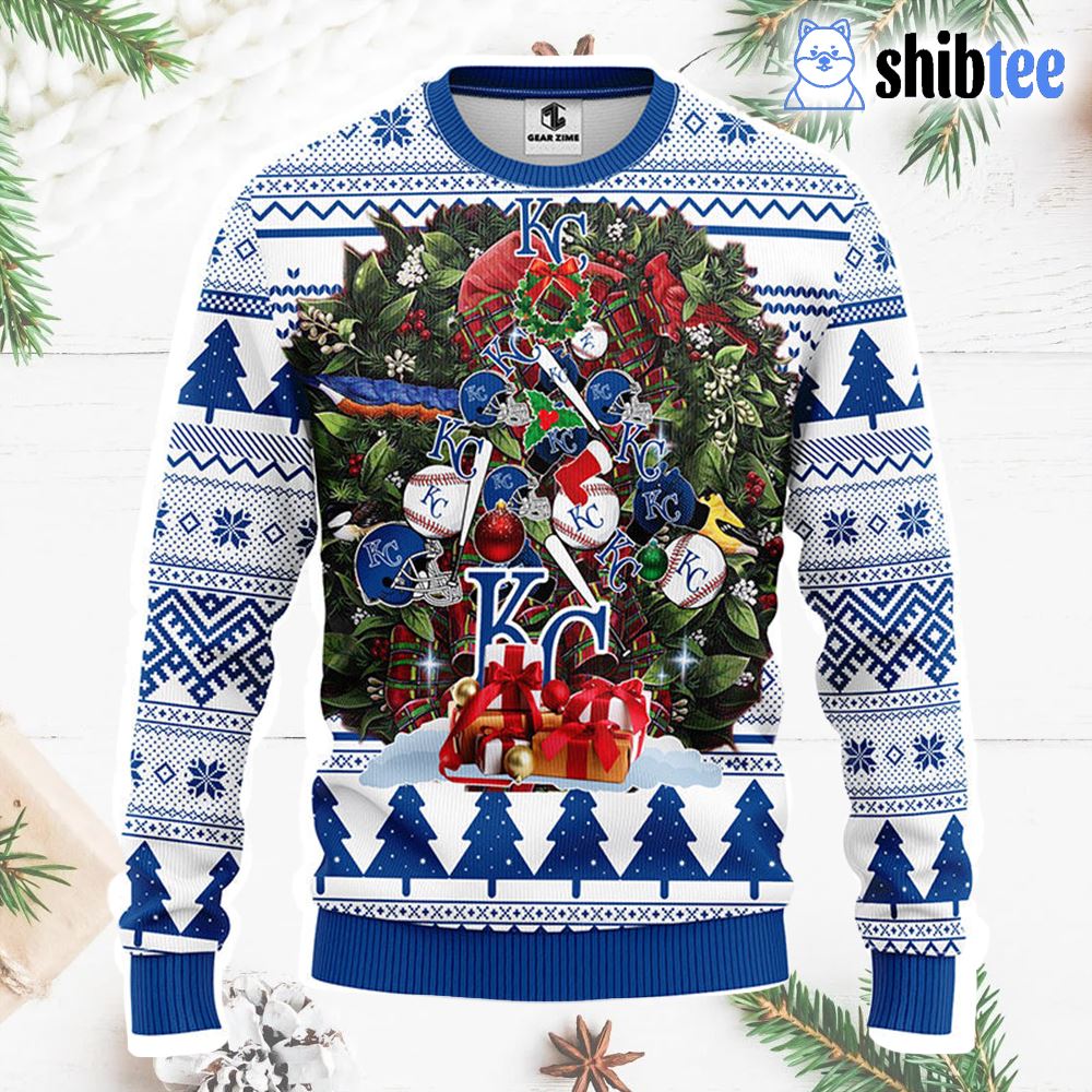 Kansas City Royals Pub Dog Christmas Ugly Sweater - Shibtee Clothing