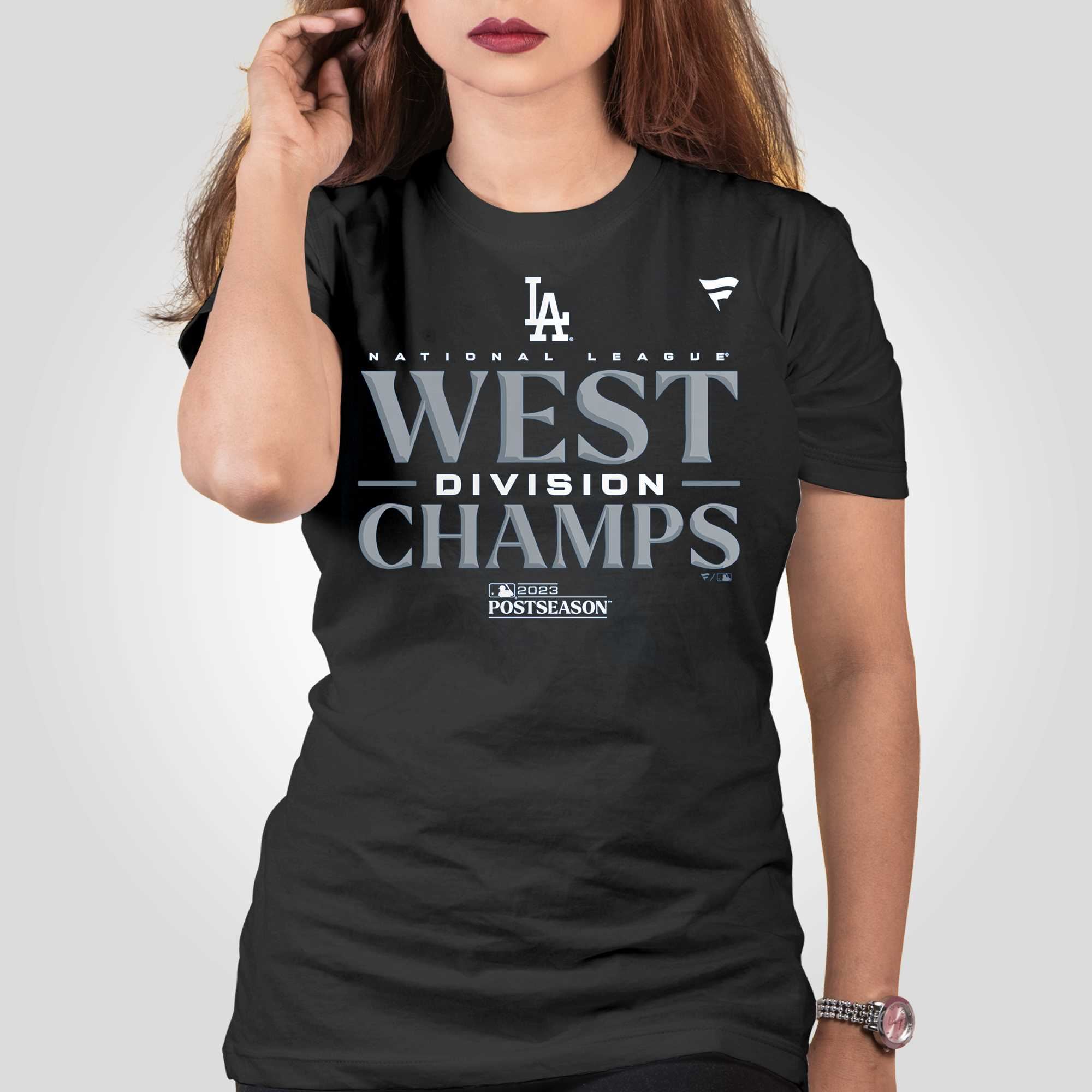 Los Angeles Dodgers 2023 Nl West Division Champions signatures shirt,  hoodie, sweater, long sleeve and tank top
