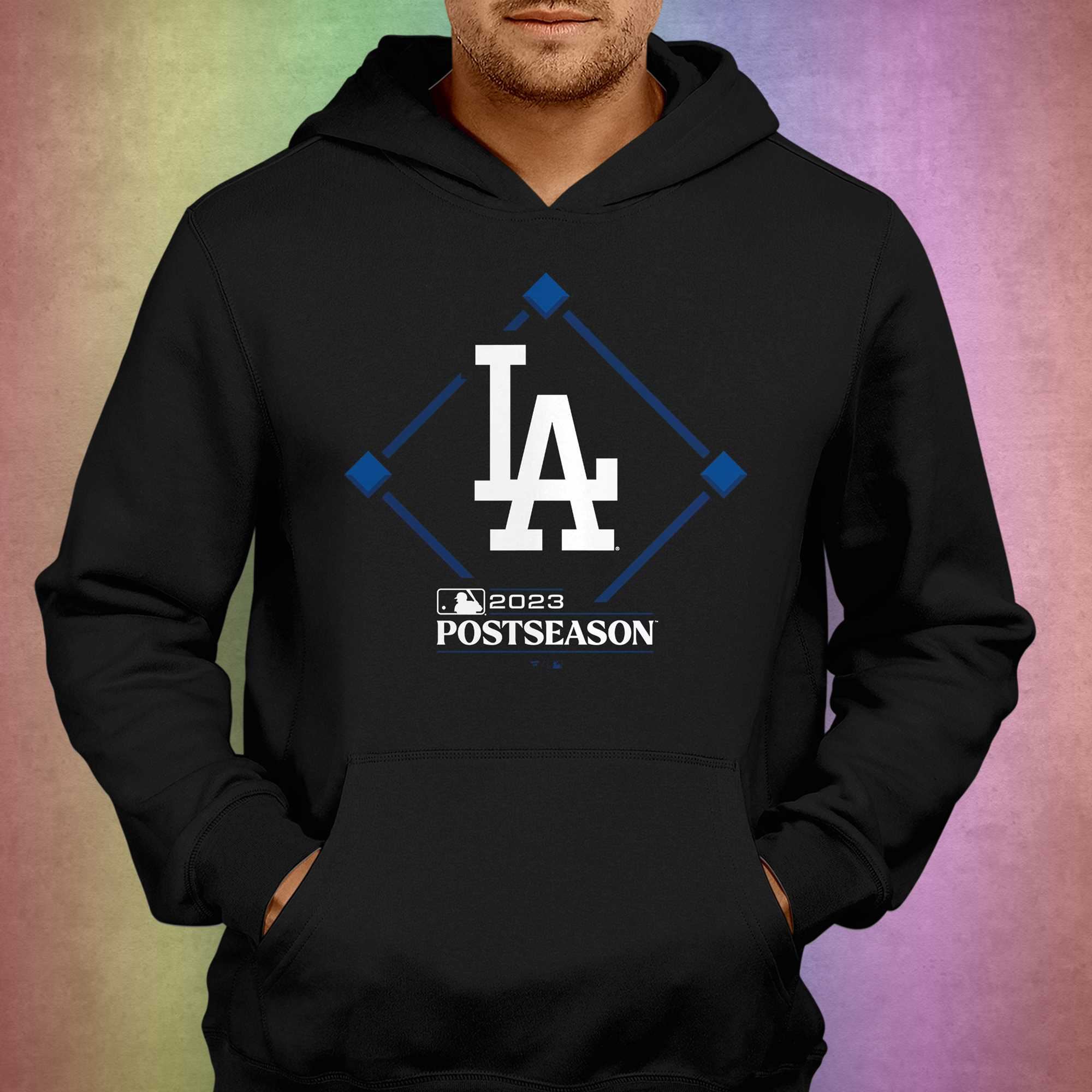 Los angeles Dodgers fanatics branded women's 2023 postseason around the  horn shirt, hoodie, sweater, long sleeve and tank top