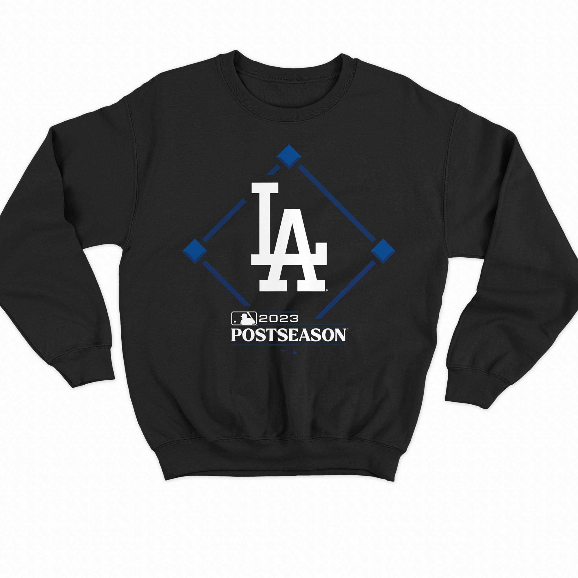 Los angeles Dodgers fanatics branded women's 2023 postseason around the  horn shirt, hoodie, sweater, long sleeve and tank top