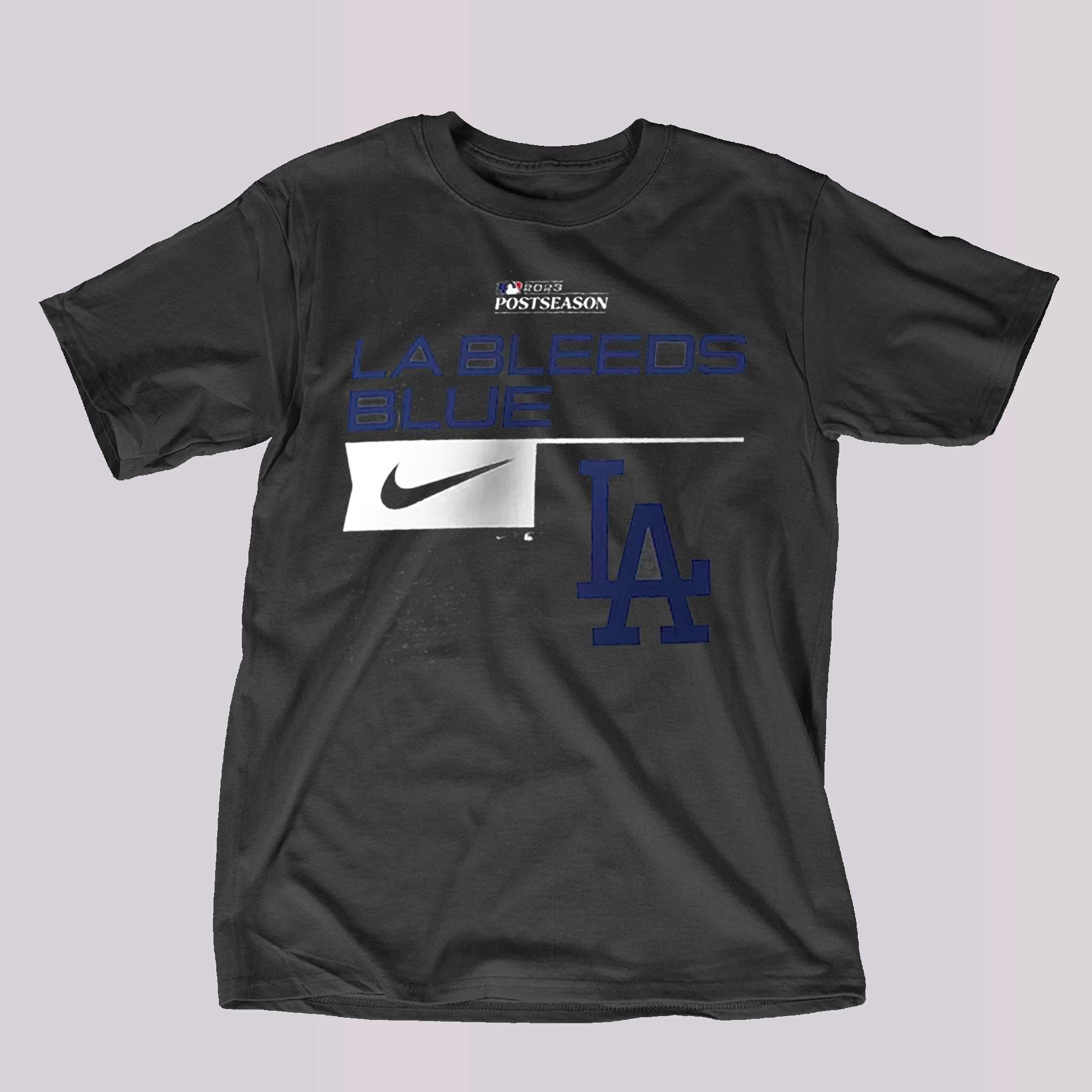 Los Angeles Dodgers Fanatics Branded 2023 Postseason Locker Room T-shirt -  Shibtee Clothing