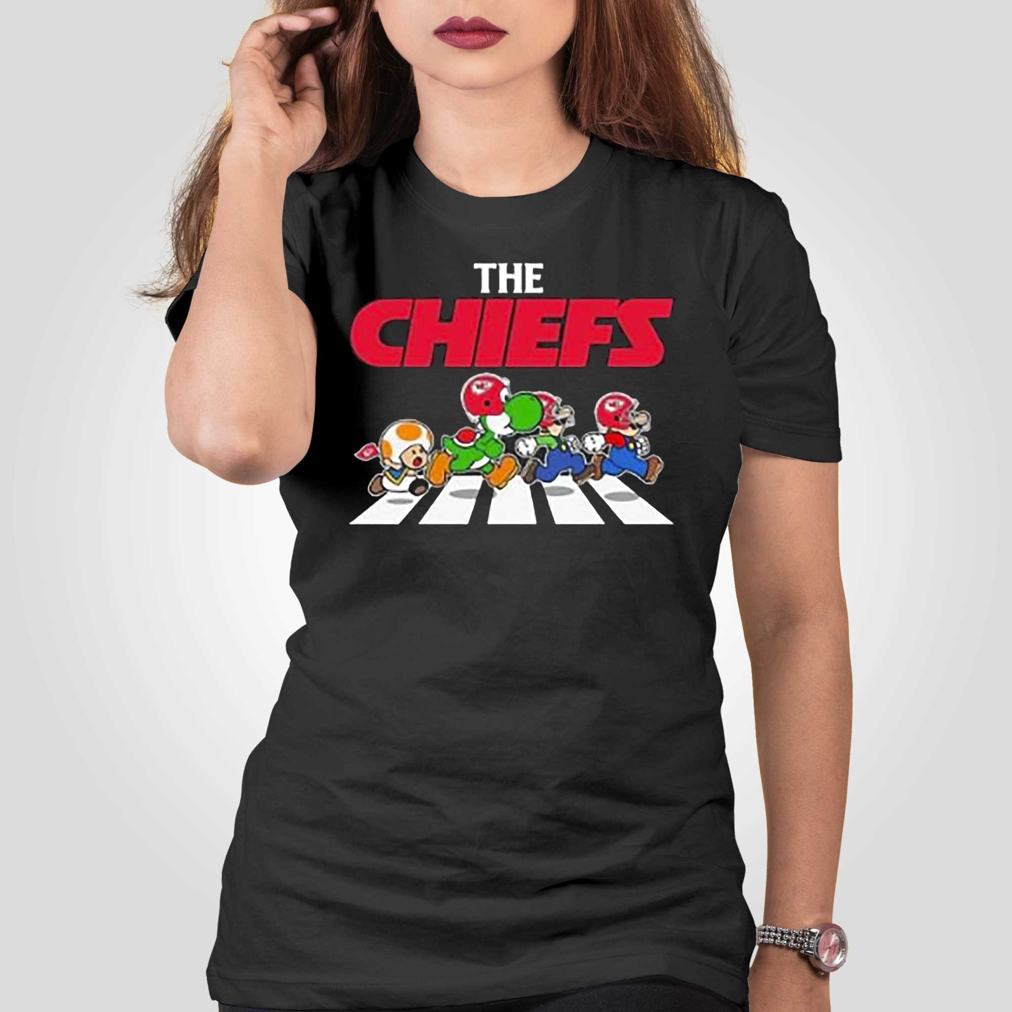 Kansas City Chiefs Football Grey T-Shirt