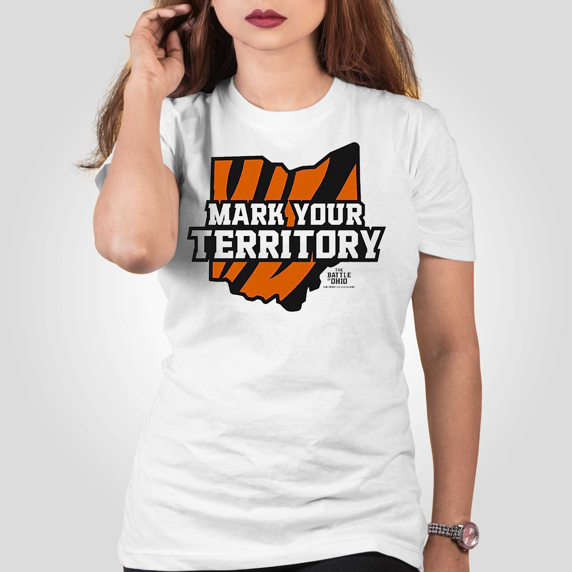 Mark Your Territory Cincinnati Bengals Shirt - Shibtee Clothing