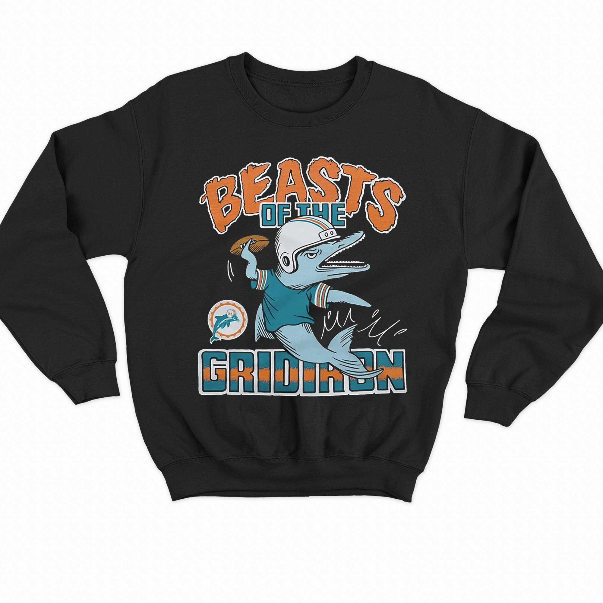 Miami Dolphins Beasts Of The Gridiron Shirt - Shibtee Clothing