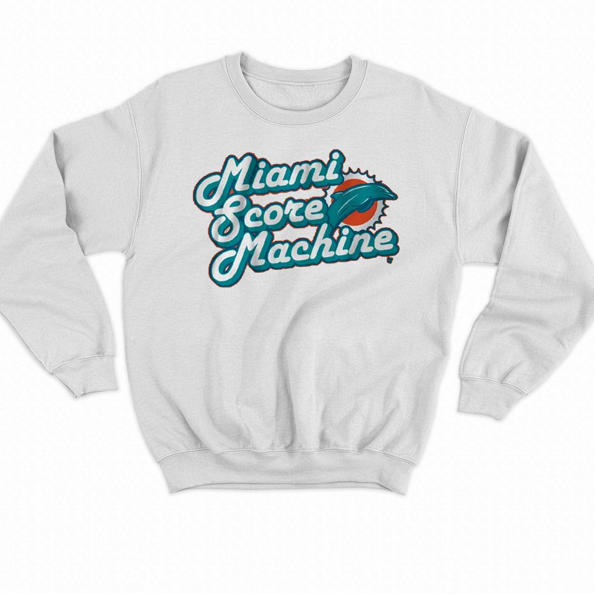 Miami Dolphins Score Machine T-Shirt - Binteez