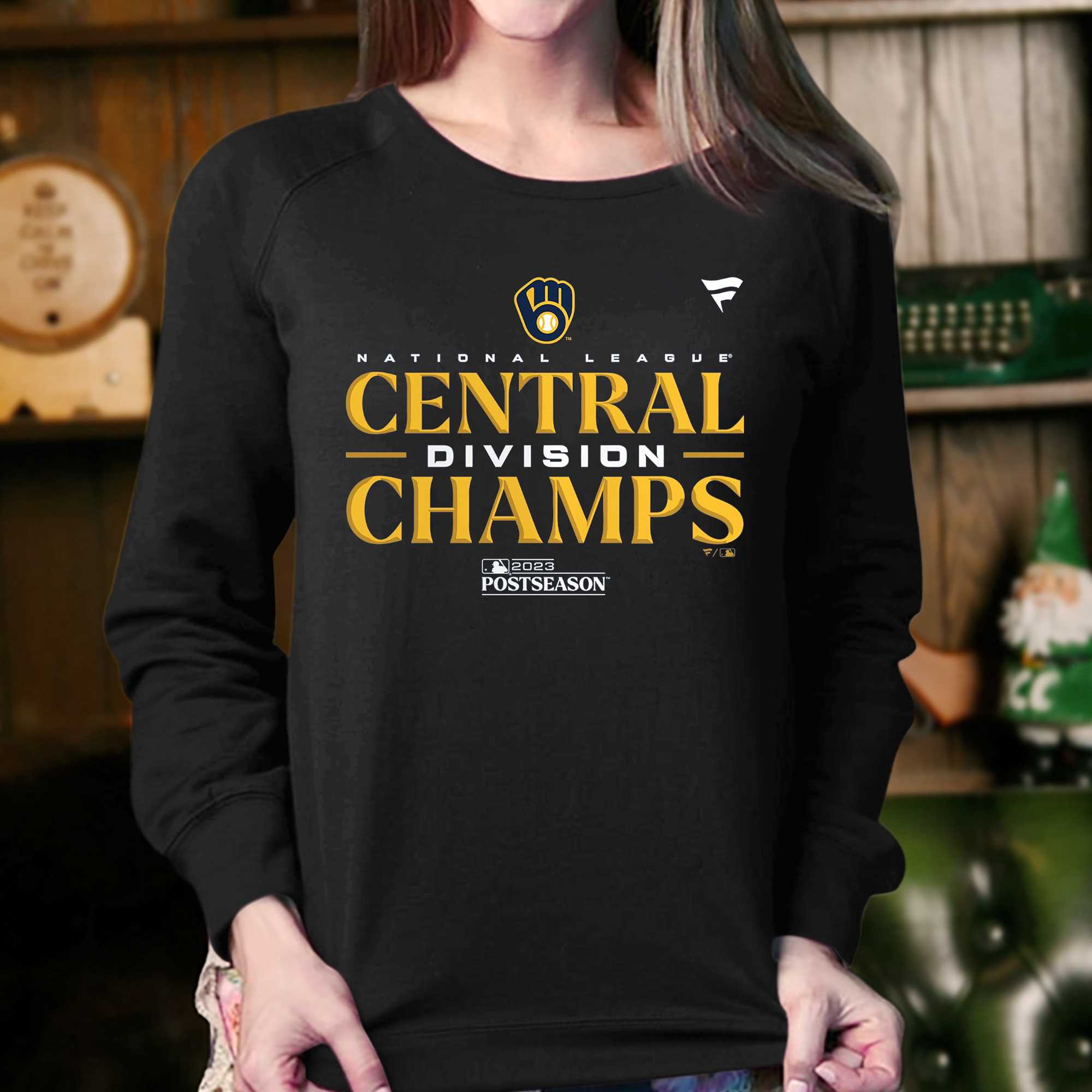 Milwaukee Brewers 2023 Nl Central Division Champions Locker Room T-shirt