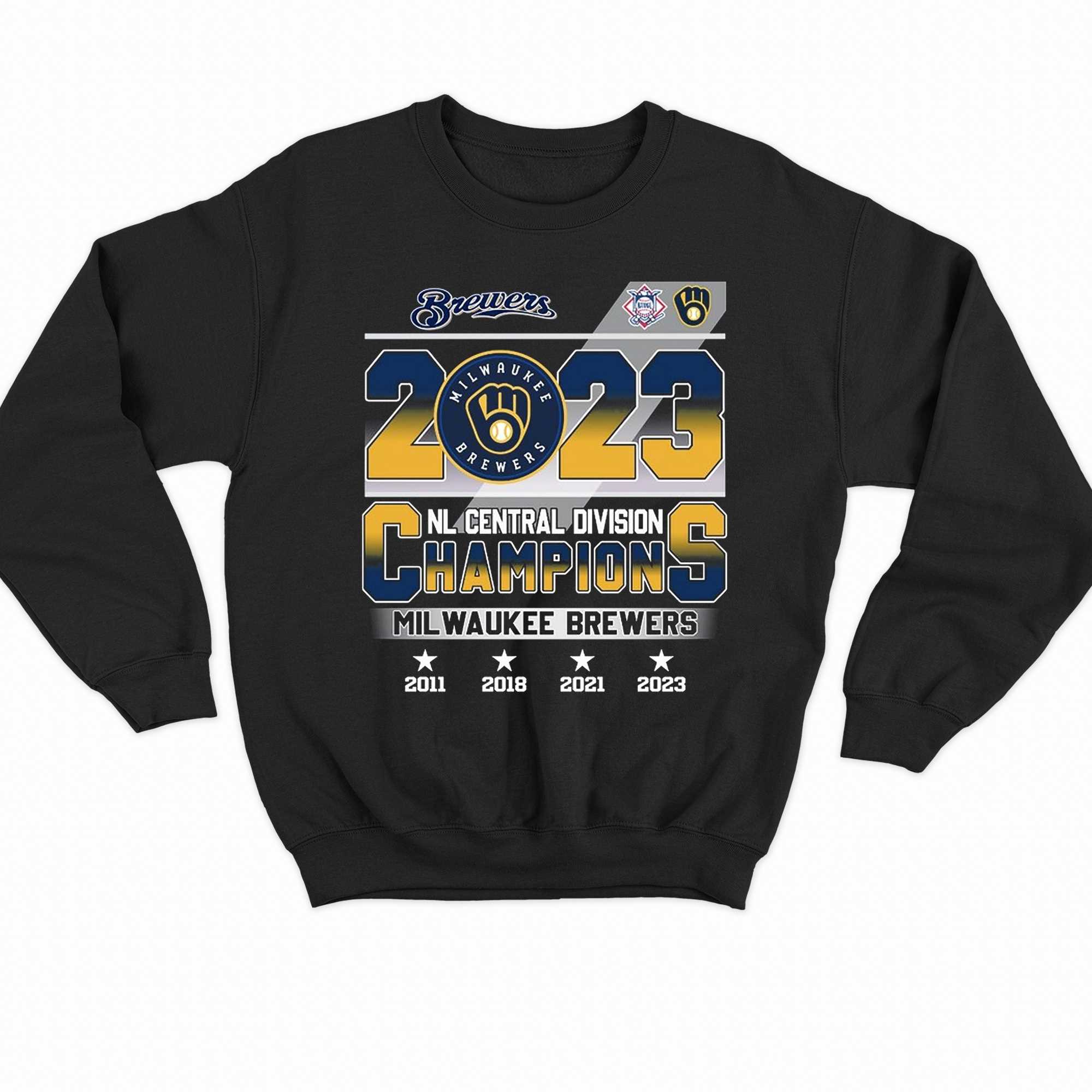 NL Central Division Champions 2023 Milwaukee Brewers shirt - Limotees