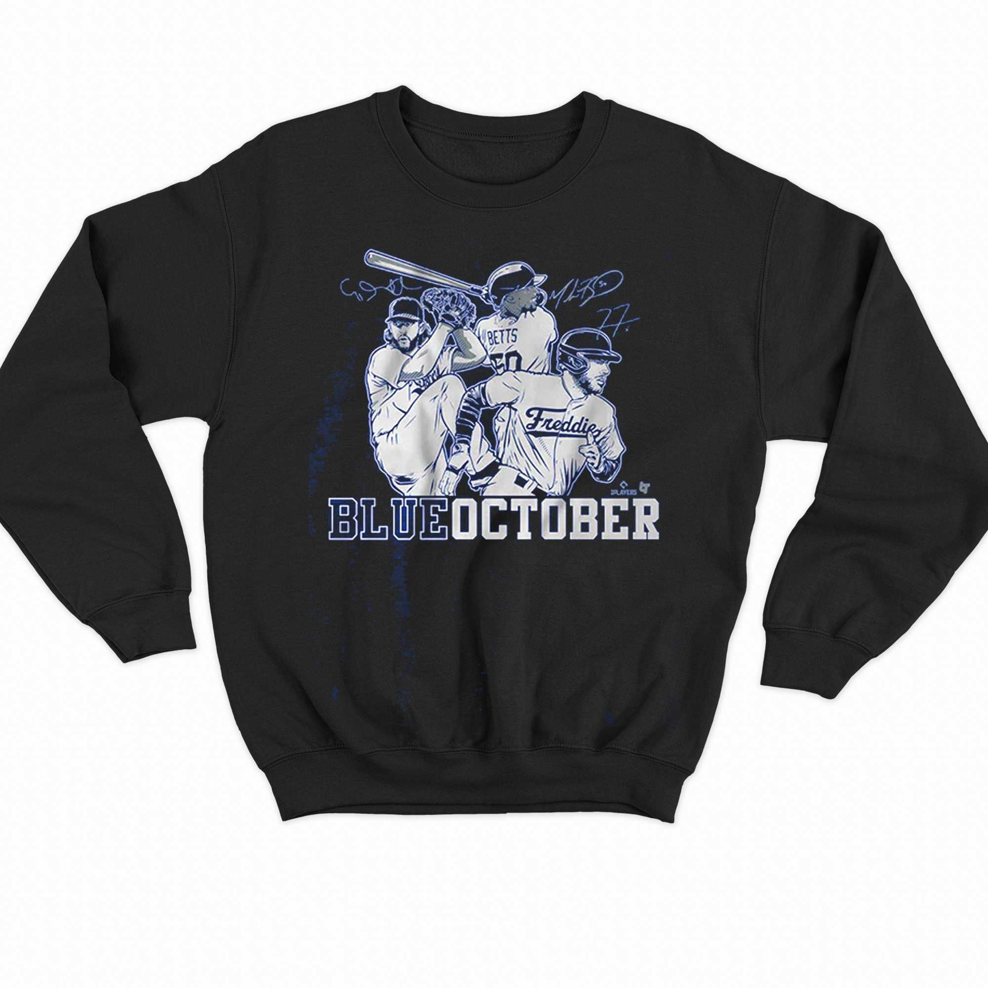 Mookie Betts Freddie Freeman Clayton Kershaw Blue October Shirt - Shibtee  Clothing