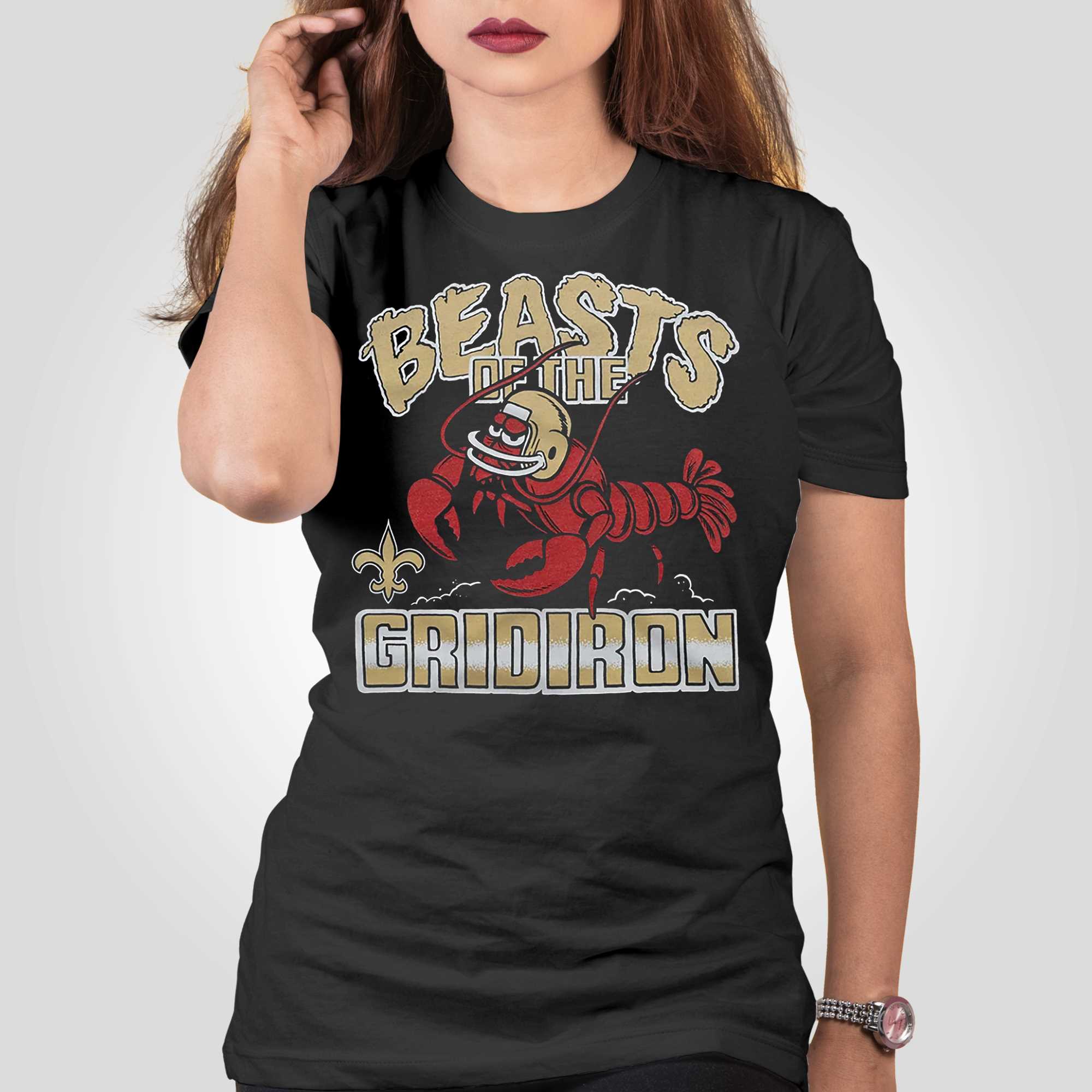 New Orleans Saints Beasts Of The Gridiron Shirt - Shibtee Clothing