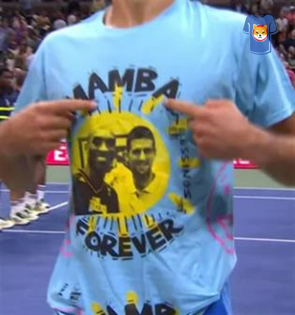 Novak Djokovic Kobe Bryant Mamba Forever Shirt - Shibtee Clothing