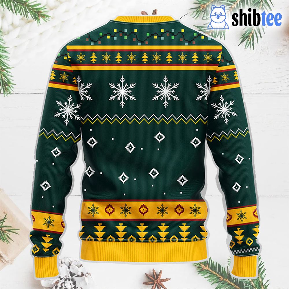 Merry Funny Oakland Athletics Ugly Christmas Sweater - Banantees