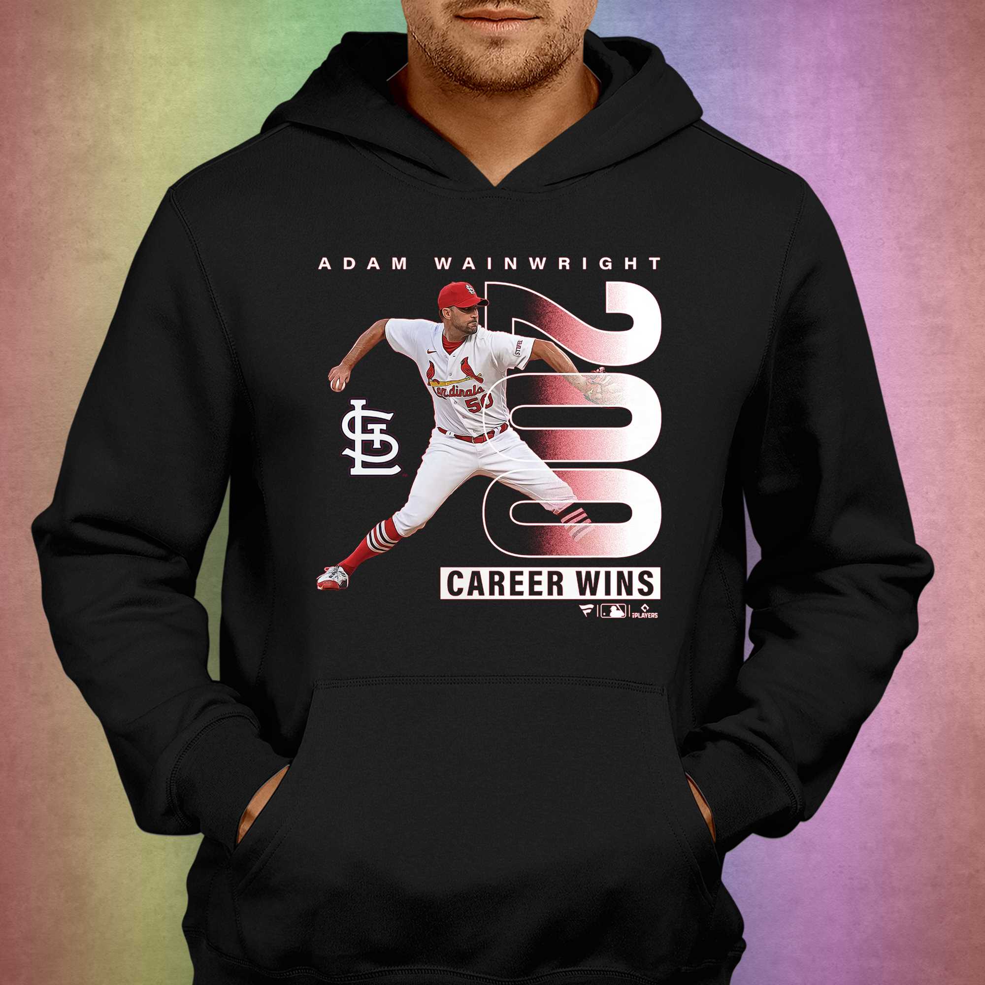 St Louis Cardinals Adam Wainwright 200 Career Wins In Mlb Shirt -  Reallgraphics