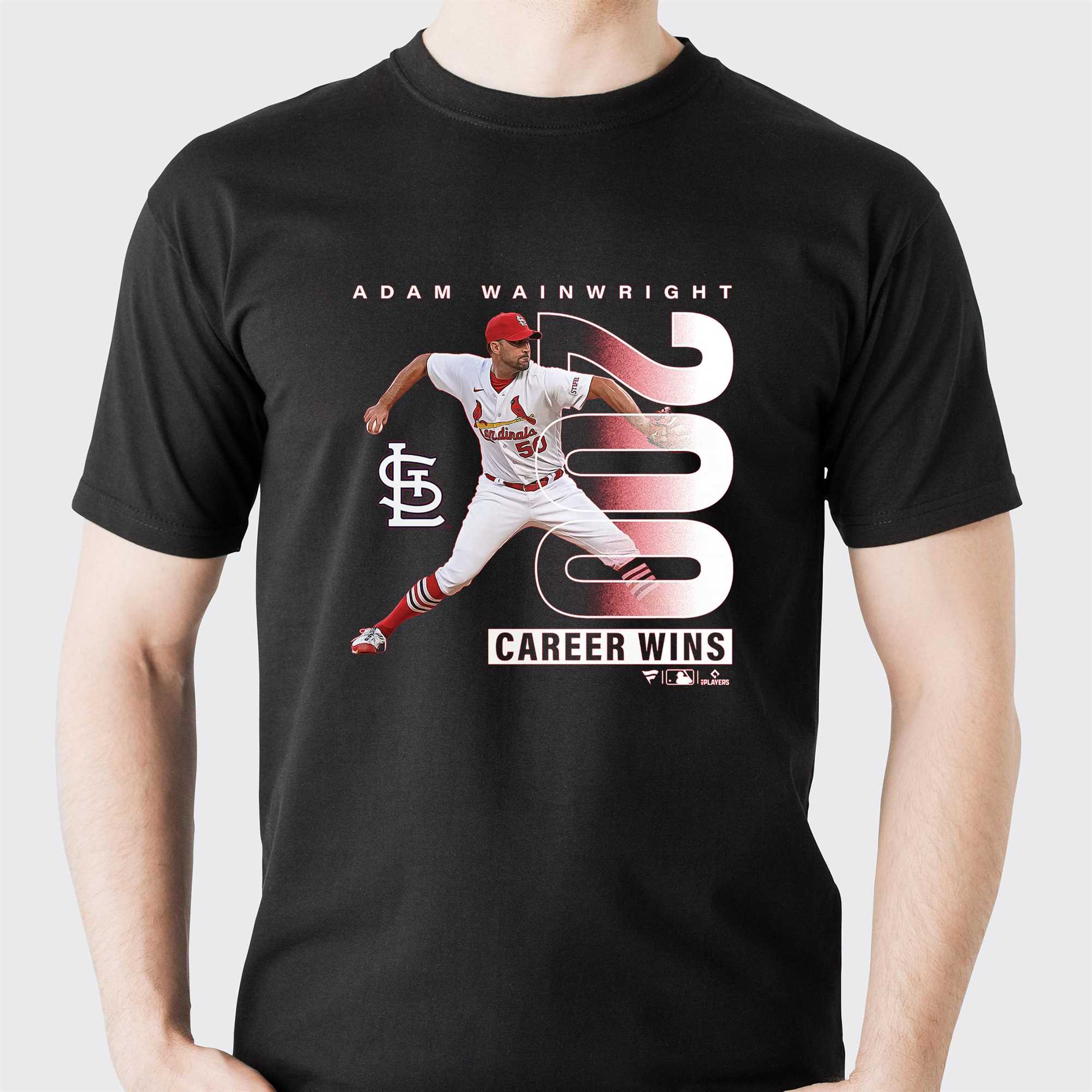 Adam Wainwright St Louis Cardinals 200th Career Win T-Shirt,tank