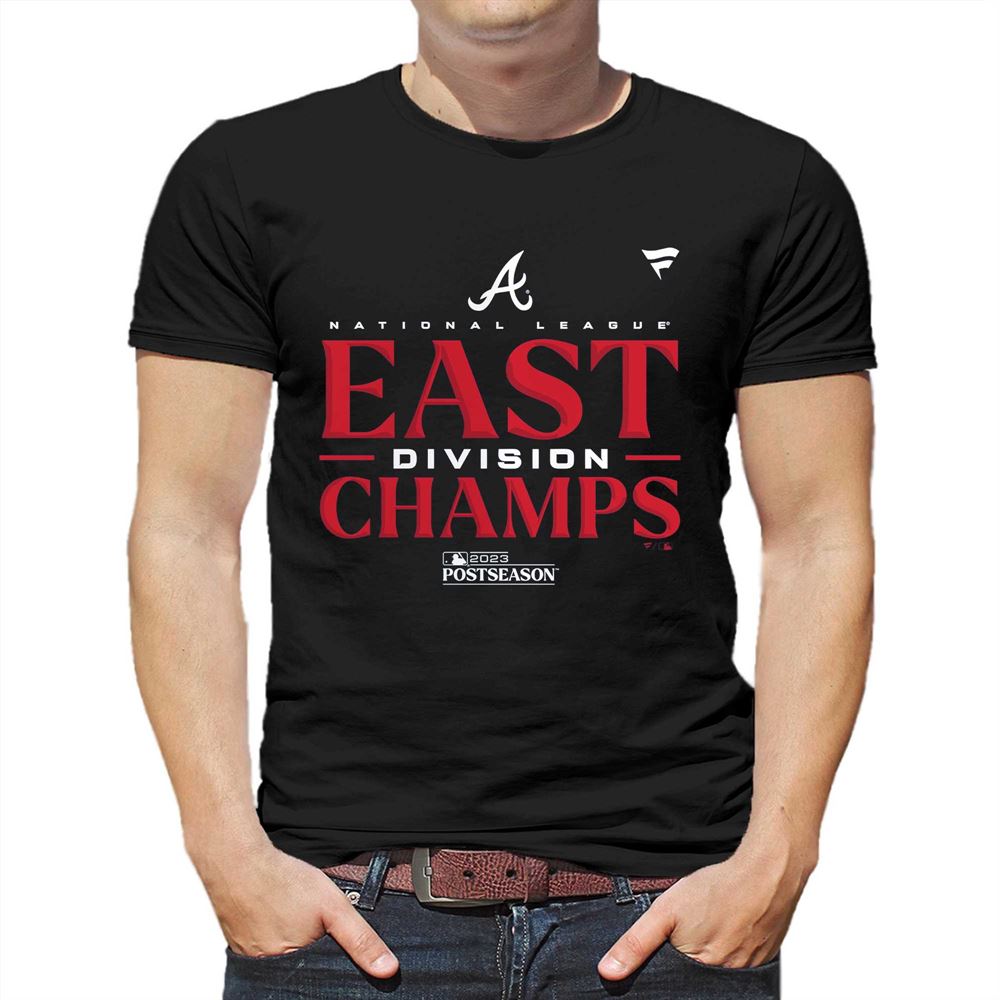 Atlanta Braves Nike 2023 NL East Division Champions Shirt - ReviewsTees