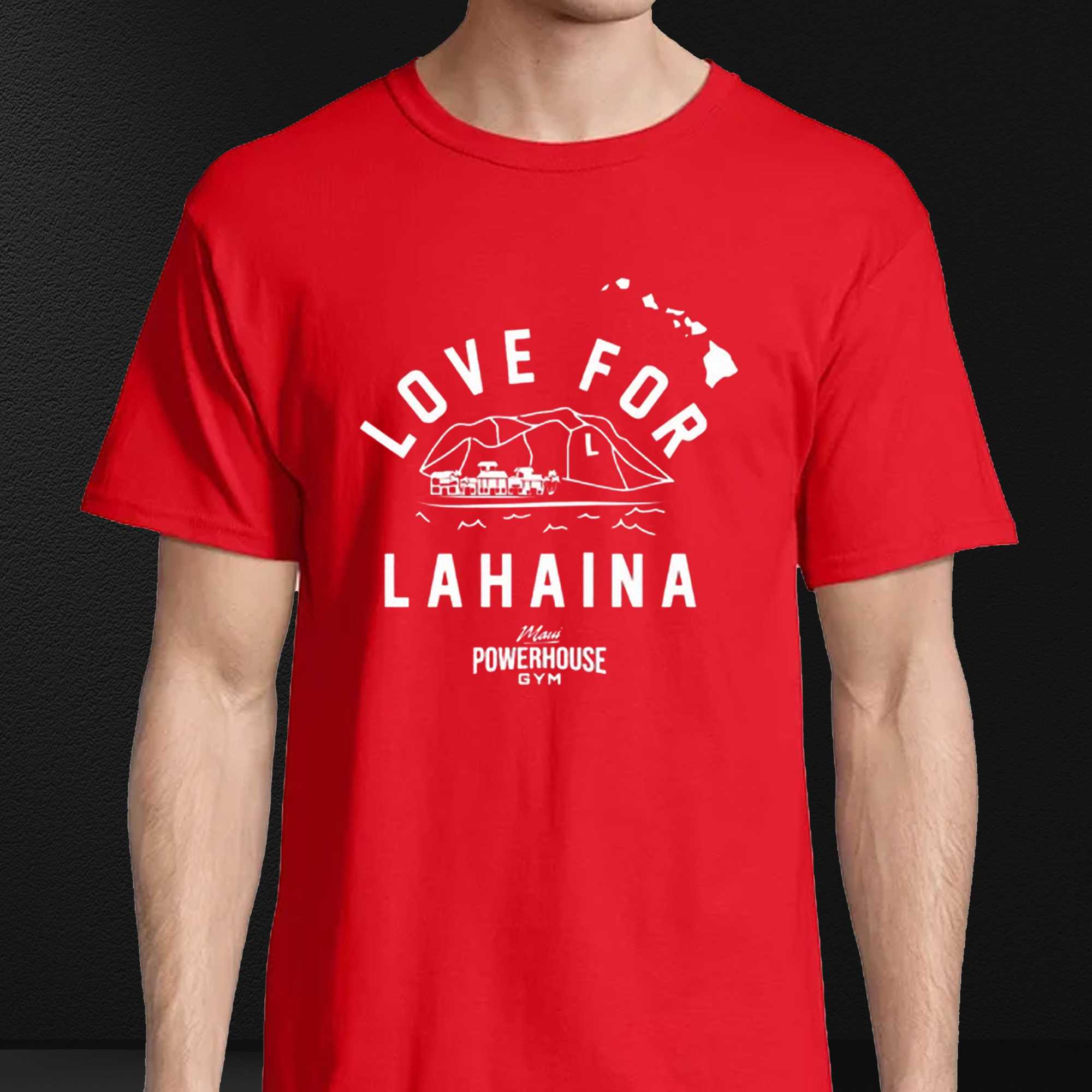 Official Love For Lahaina T-shirt - Shibtee Clothing