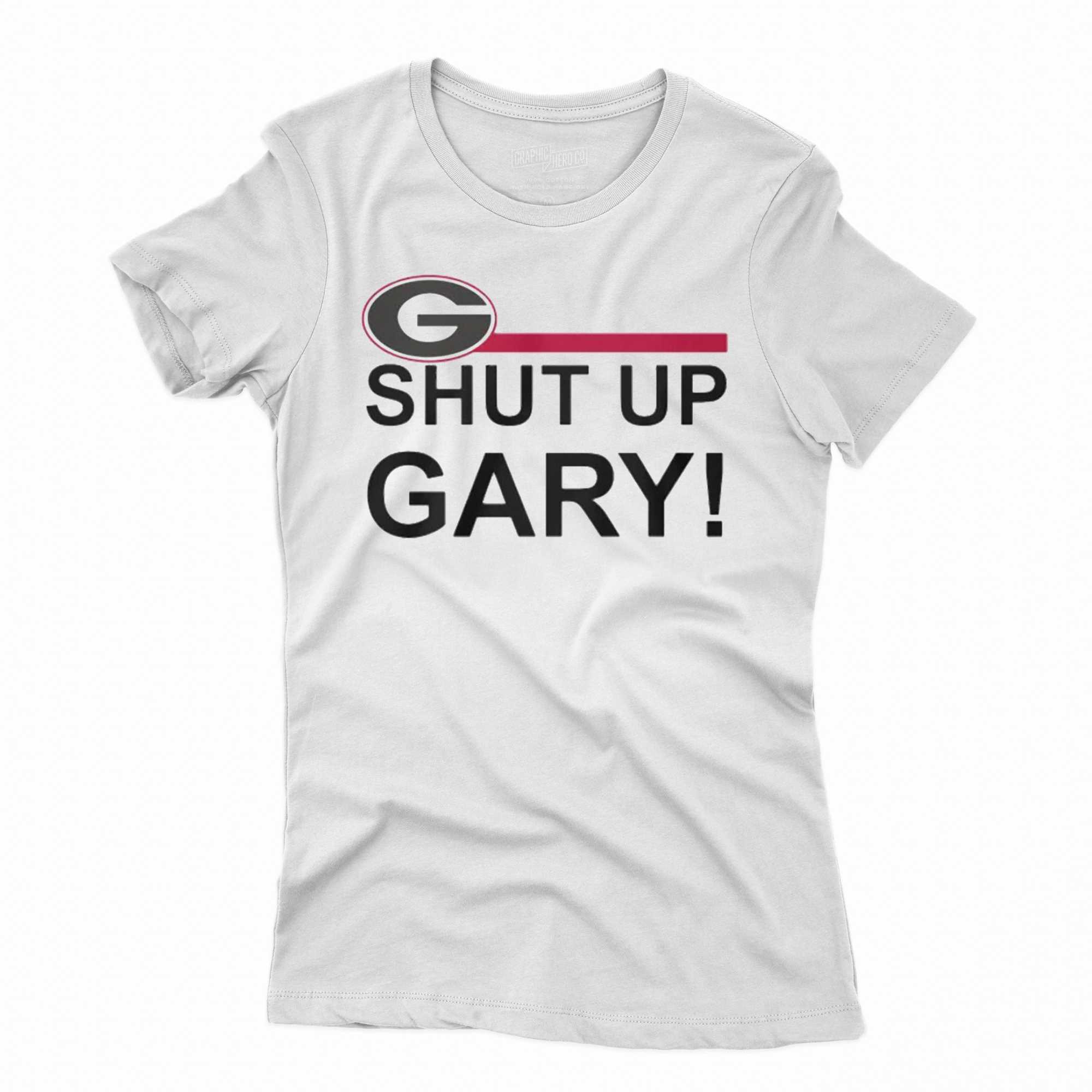 Packers Georgia Bulldogs Shut Up Gary Shirt - Limotees