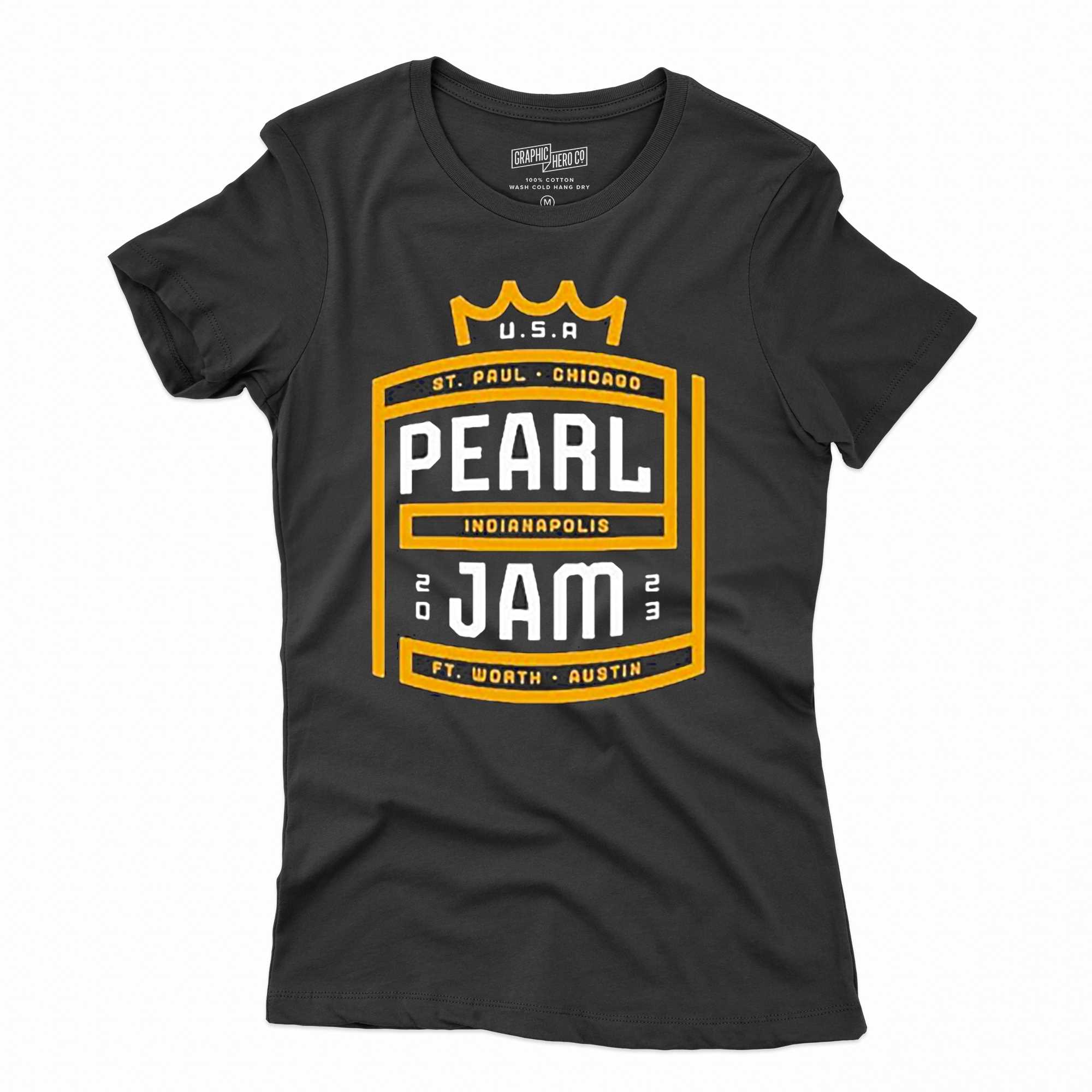 Pearl Jam Tour Twenty 23 Poster Shirt - Peanutstee