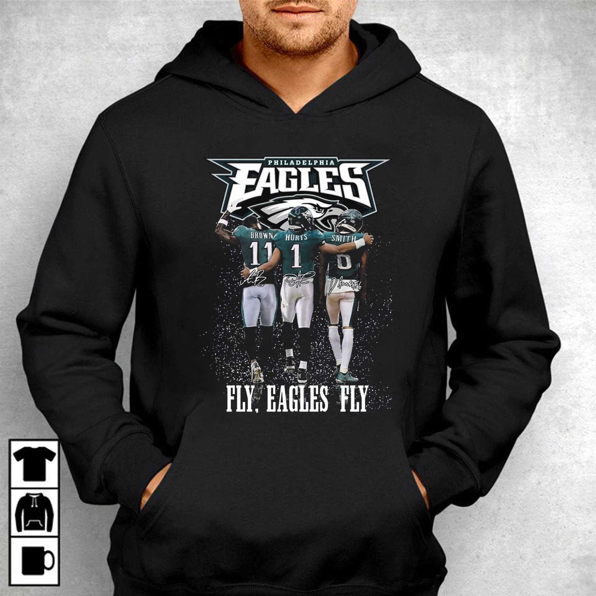 Fly Eagles Fly Logo Philadelphia Eagles T-shirt, hoodie, sweater