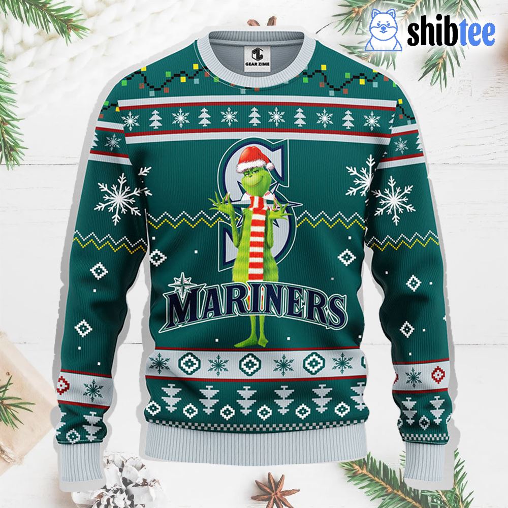 Seattle Mariners Christmas ELF Funny MLB T-Shirt