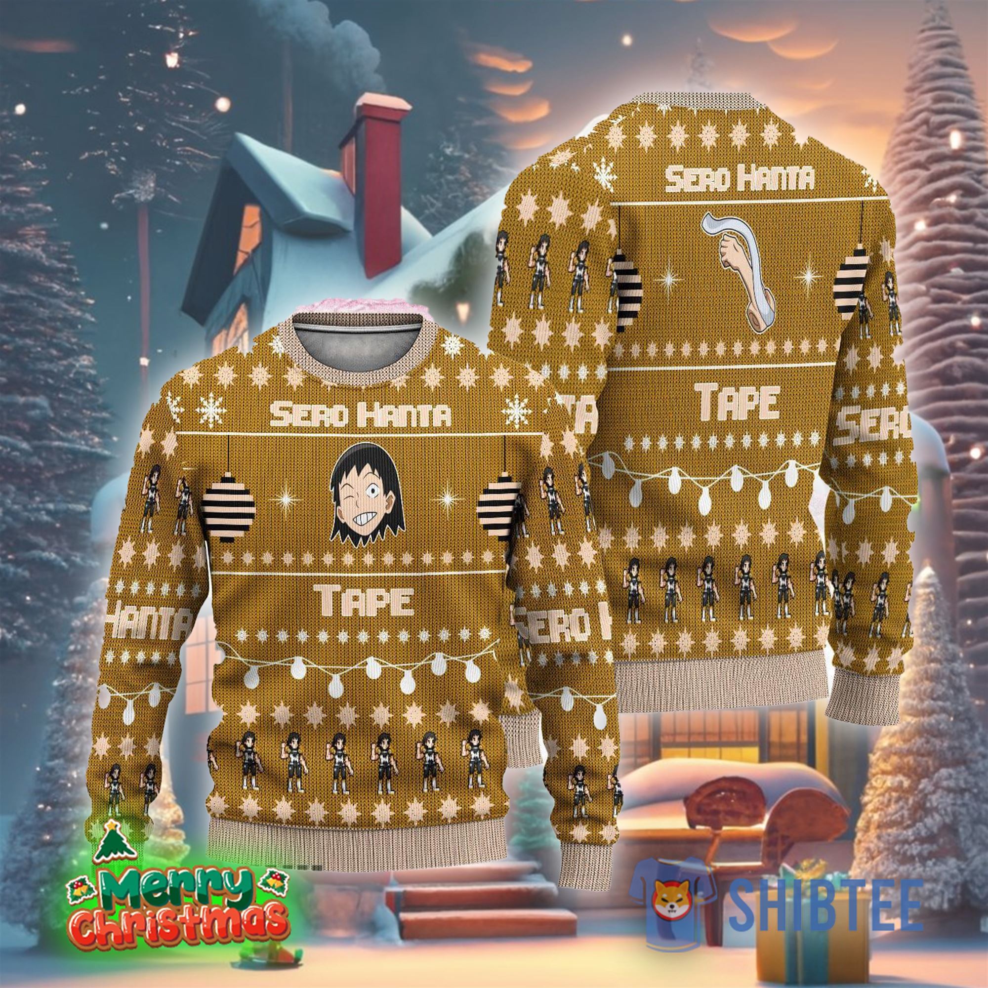 Vikings Nfl Custom Name Number Ugly Christmas Sweater - Shibtee Clothing