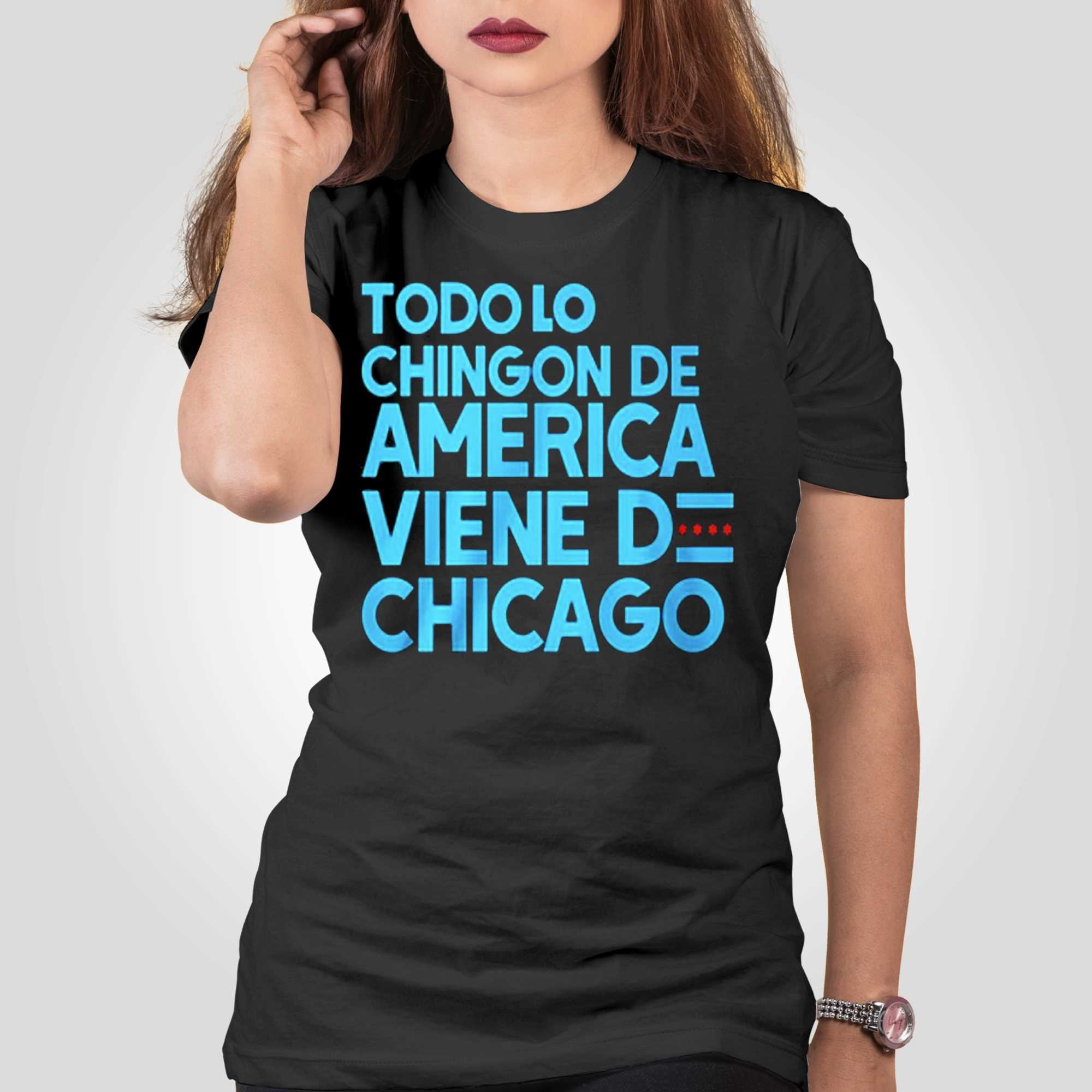 Just a KID From Chicago Windy City Skyline City of Chicago Flag T Shirt  S-4XL