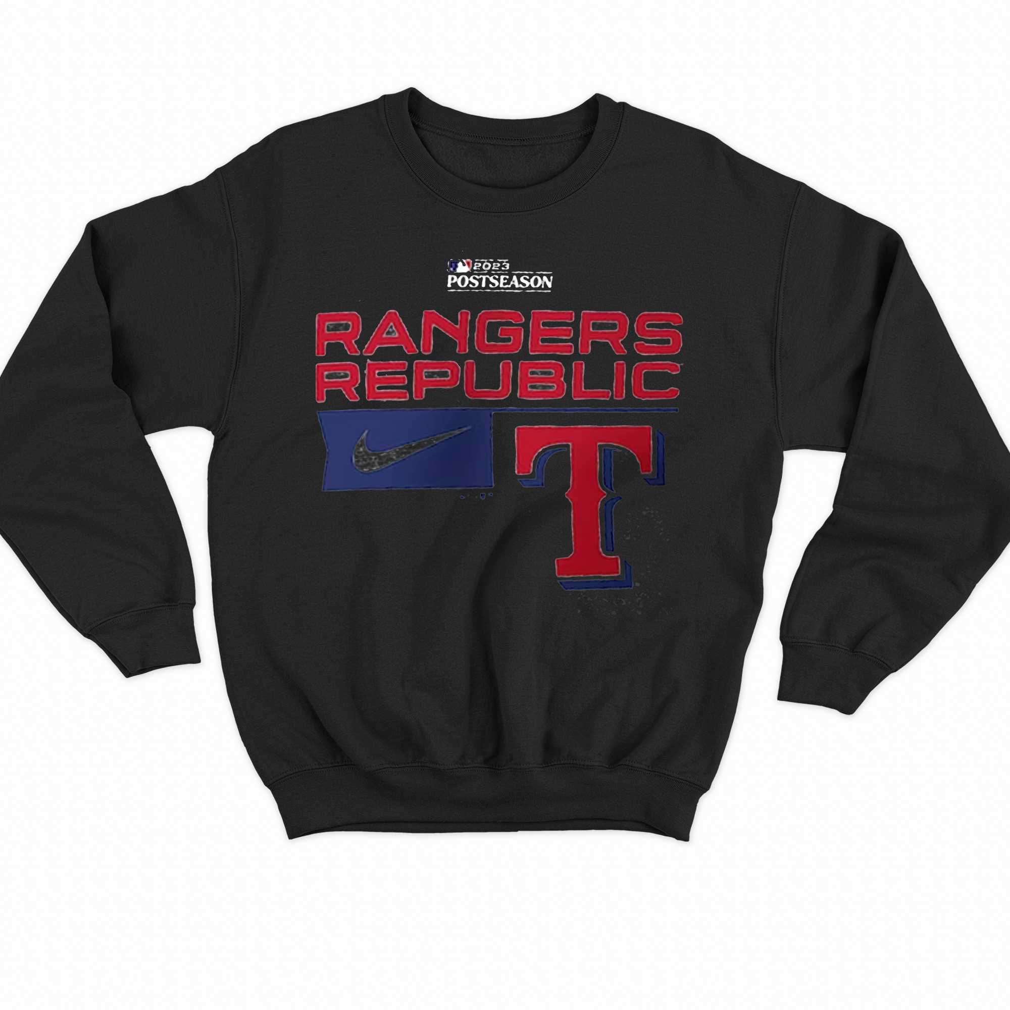 Texas Rangers Nike 2023 Postseason Legend Performance T-shirt