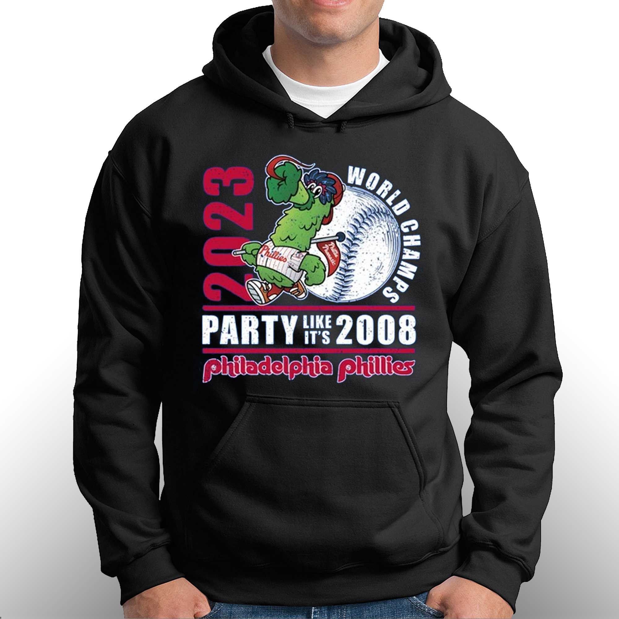 2023 World Champs Party Like It's 2008 Philadelphia Phillies T
