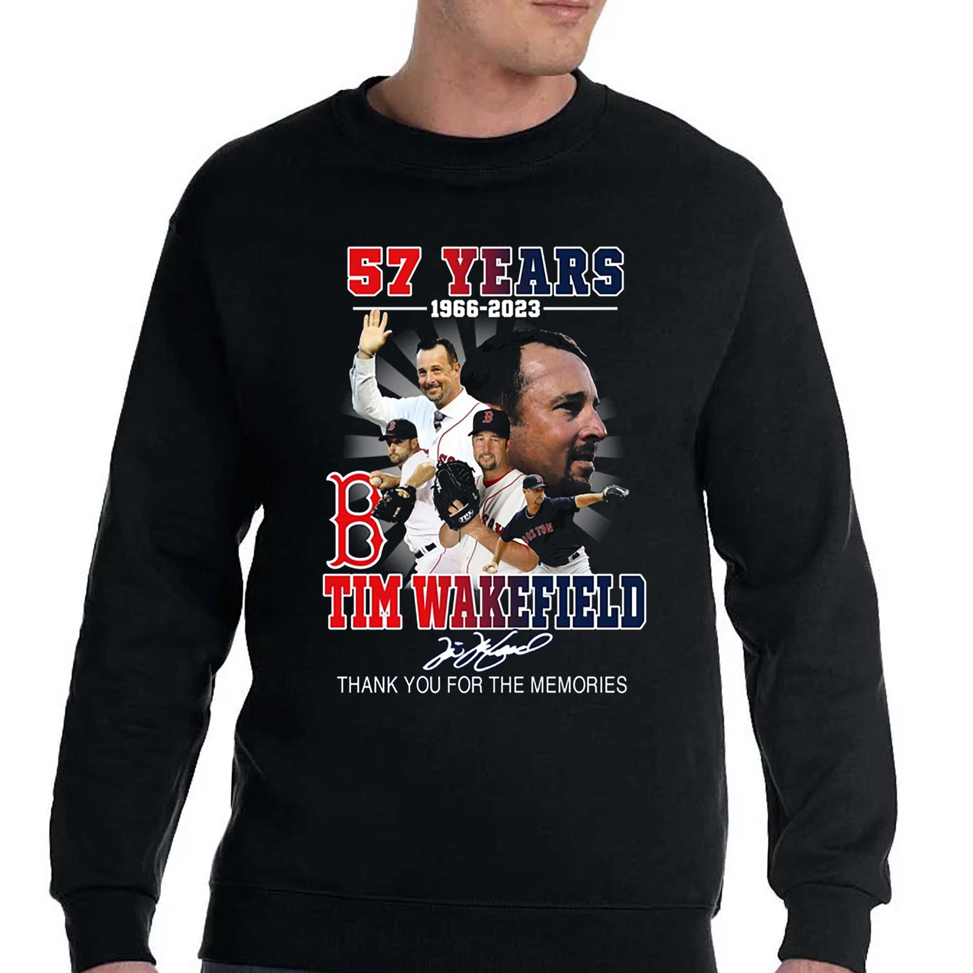 In Memory Of 1966-2023 Tim Wakefield Thank You For The Memories Shirt