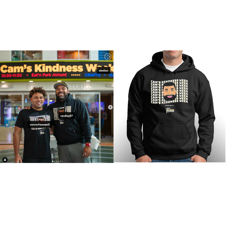 Cam Heyward Cams Kindness Week T Shirt
