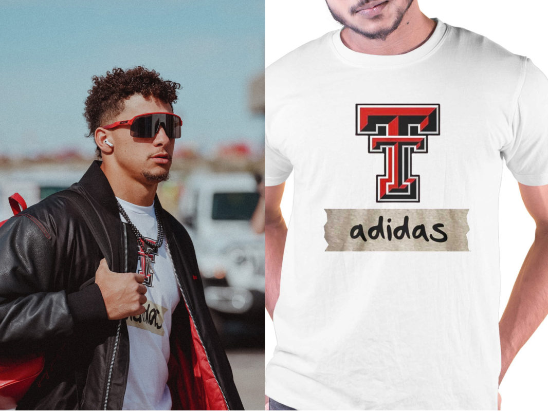 Patrick Mahomes Wears Texas Tech Red Raiders Adidas Shirt Get Yours Now