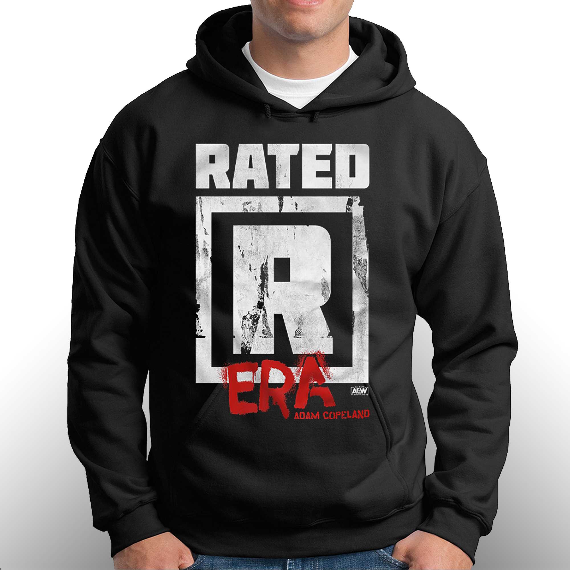 ShopAEW.com on X: Rated R Era! Check out this Adam Copeland shirt