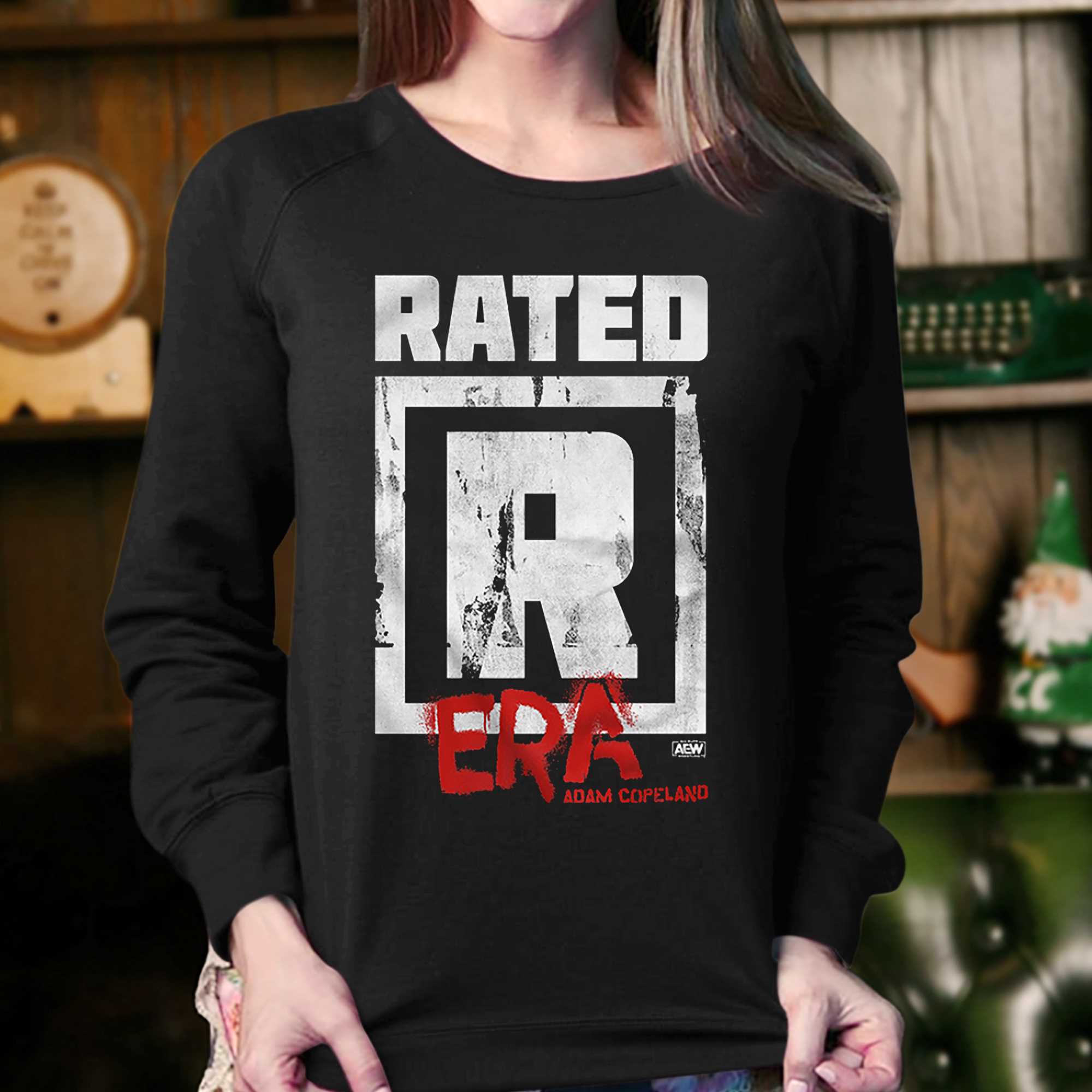 ShopAEW.com on X: Rated R Era! Check out this Adam Copeland shirt