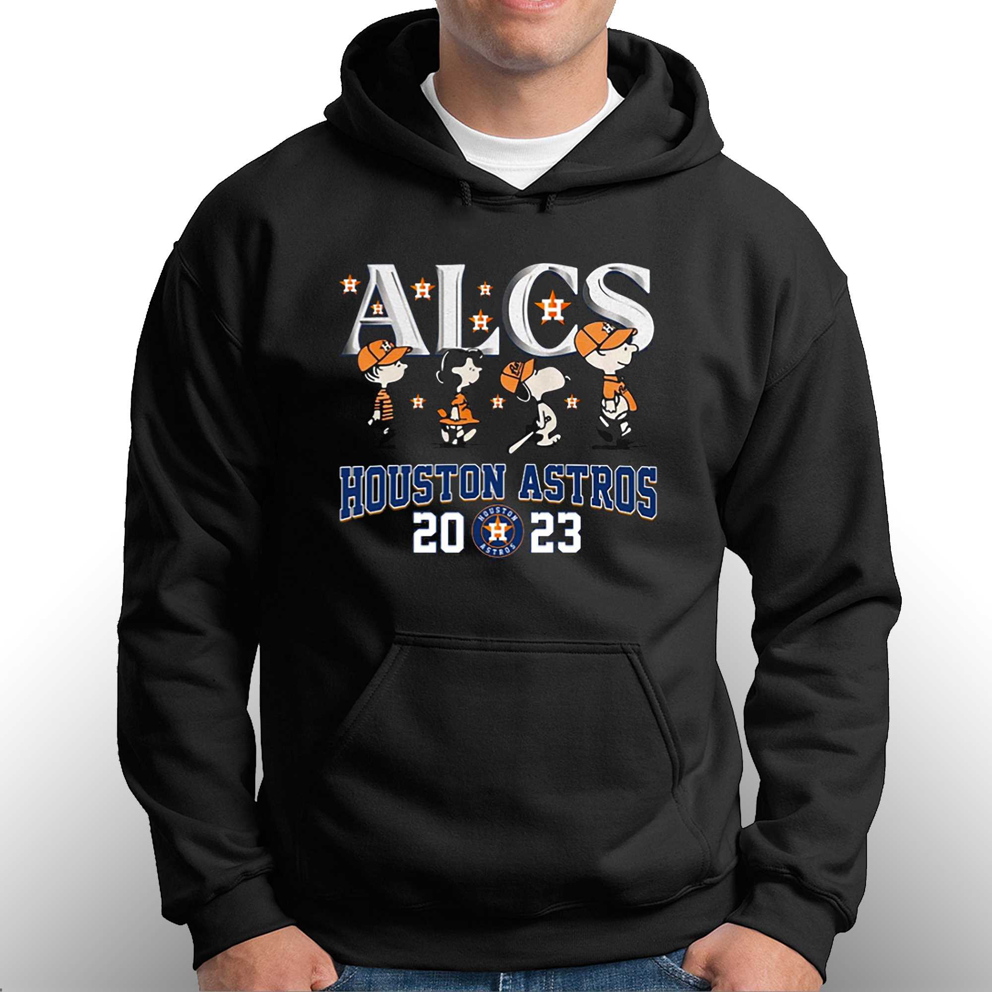 Houston Astros ALCS 2023 Snoopy And Friends Shirt - High-Quality