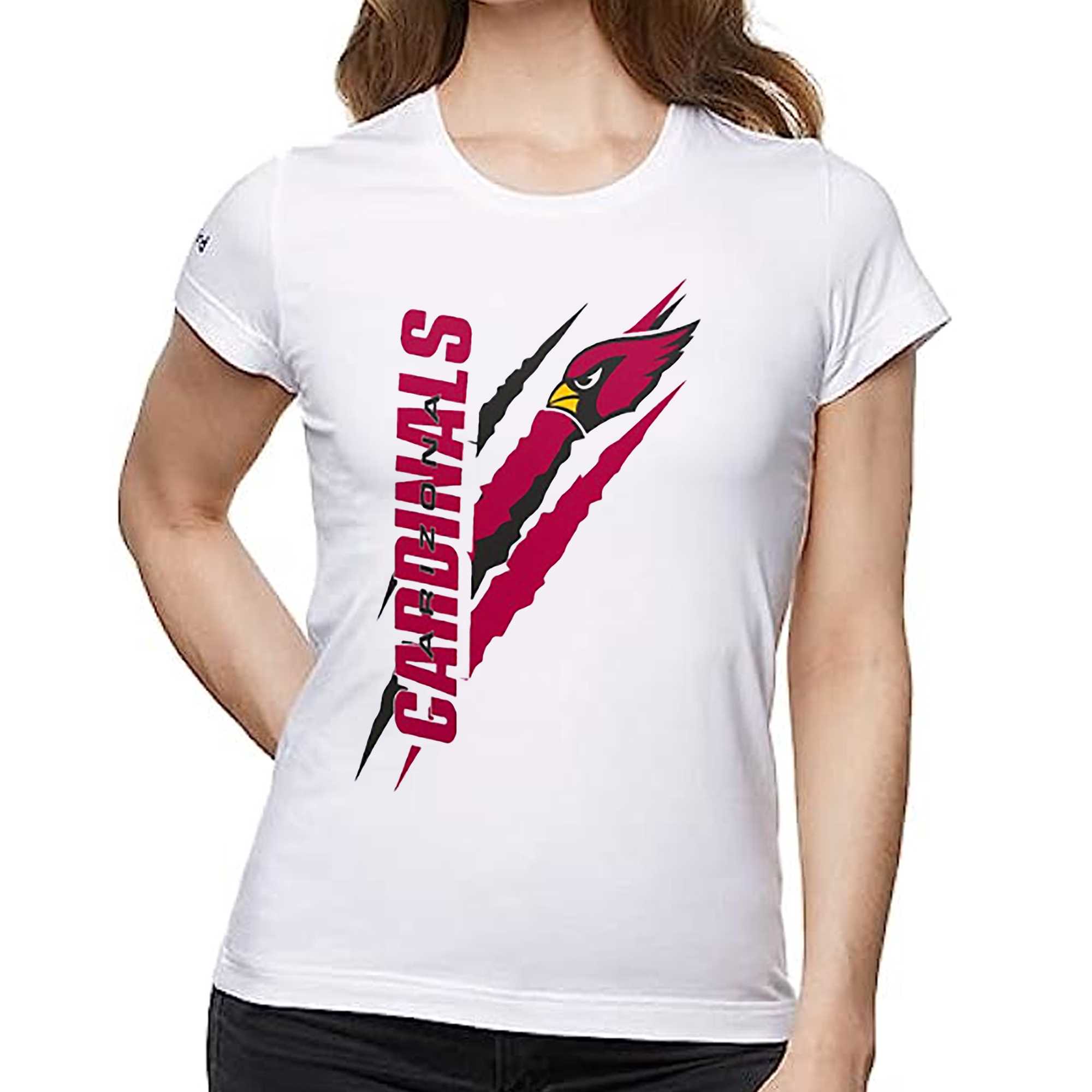 Arizona Cardinals Starter Color Scratch T-Shirt - NextlevelA