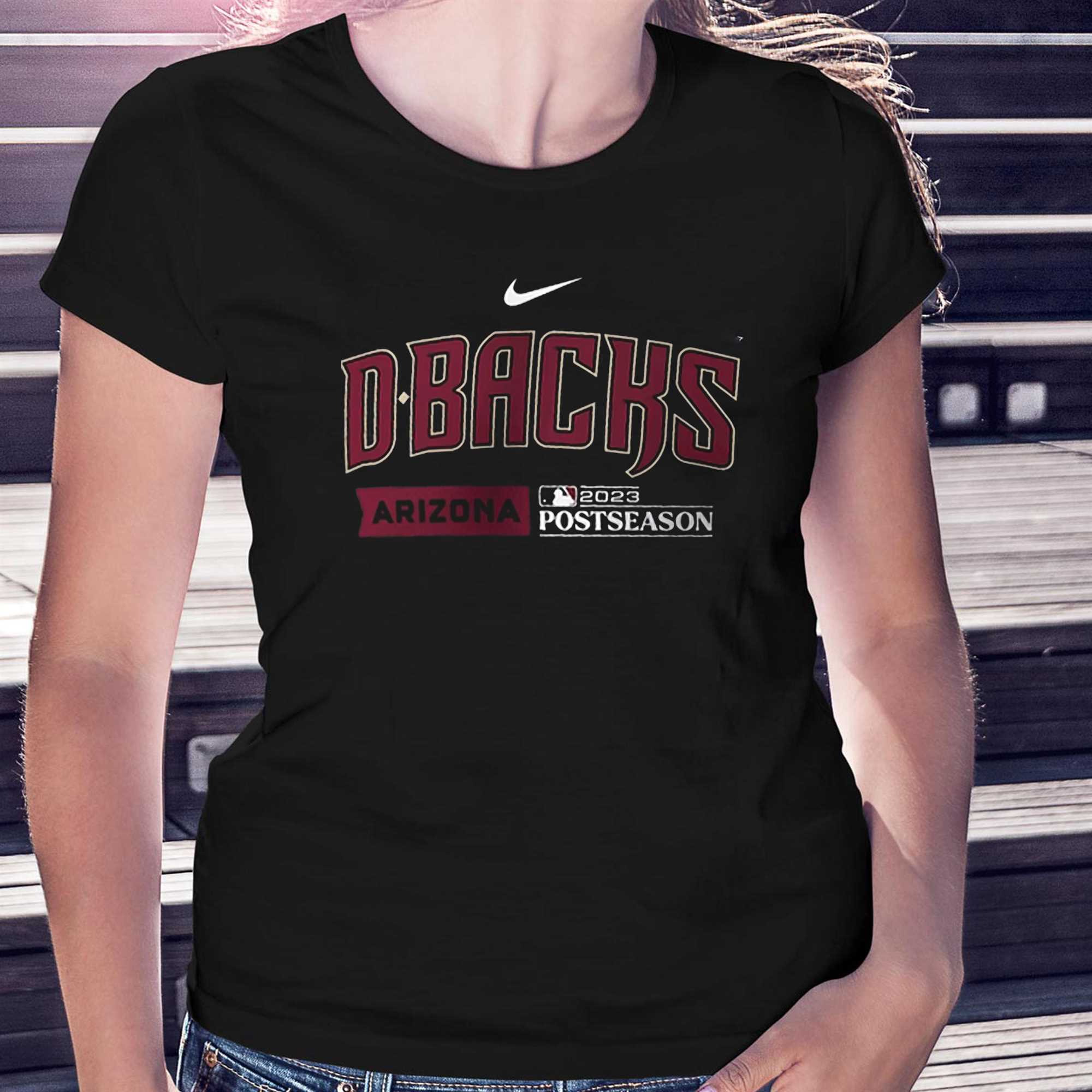 Arizona Diamondbacks Nike 2023 Postseason Authentic Collection Dugout T- shirt - Shibtee Clothing