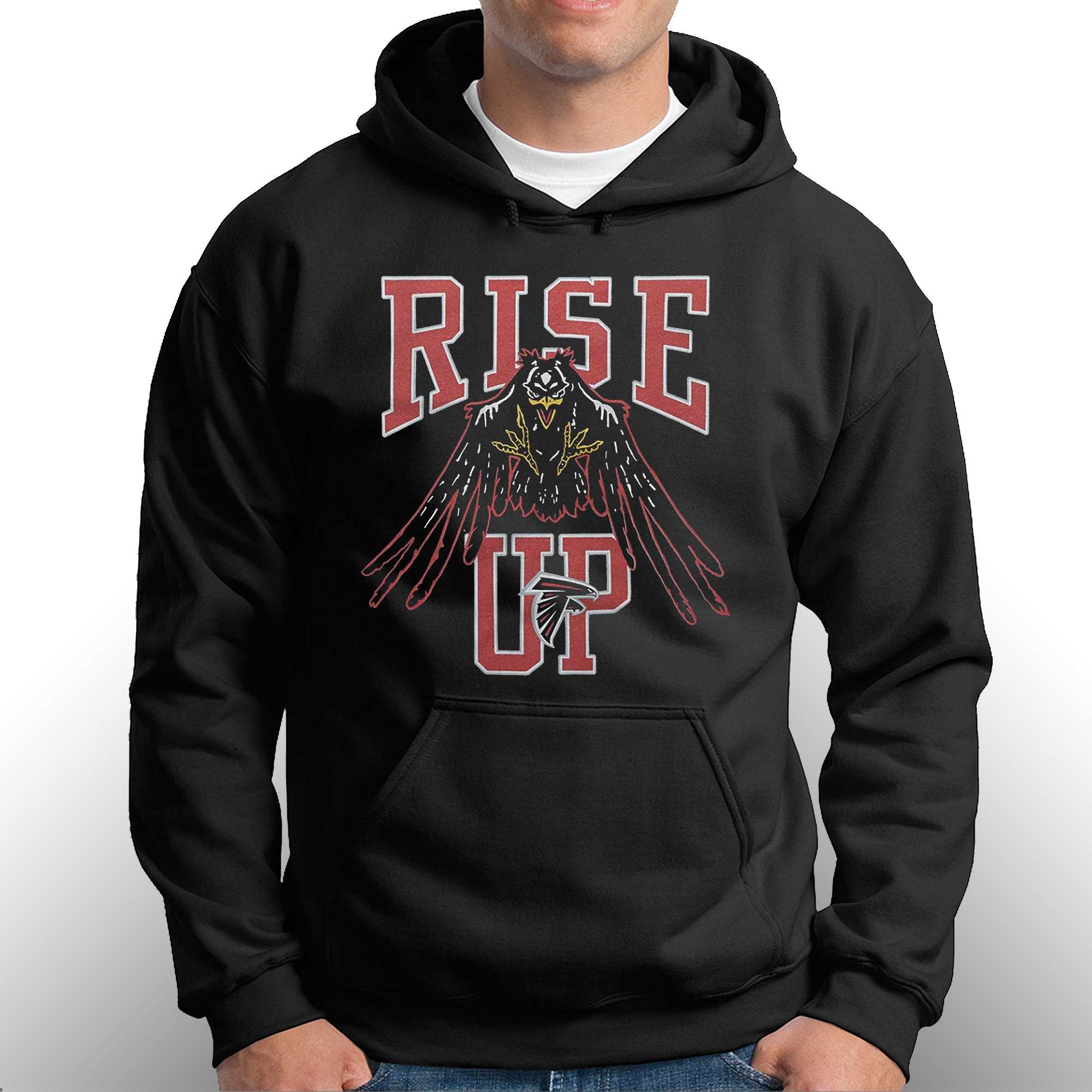 Rise Up Logo Atlanta Falcons T-shirt, hoodie, sweater, long sleeve and tank  top