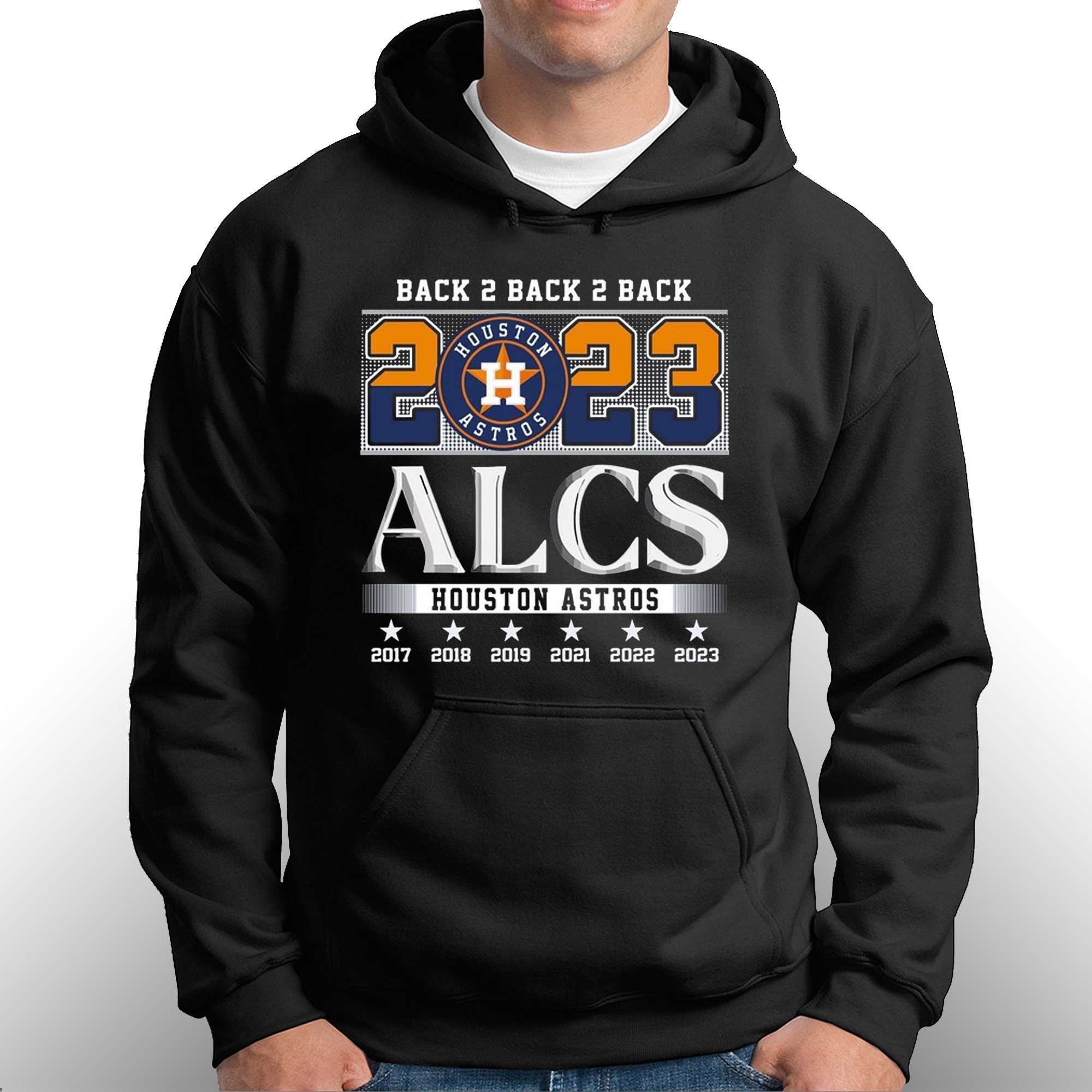 Back 2 Back 2 Back 2023 ALCS Houston Astros Unisex T Shirt - Limotees