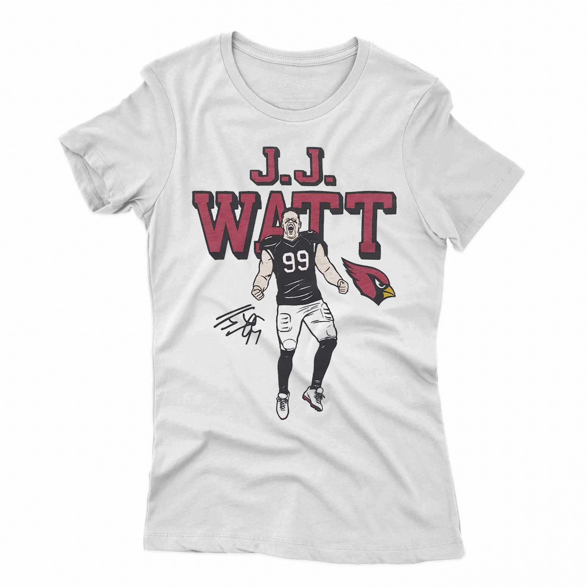 J.J. Watt Arizona Cardinals 99 T-Shirt - Teeruto