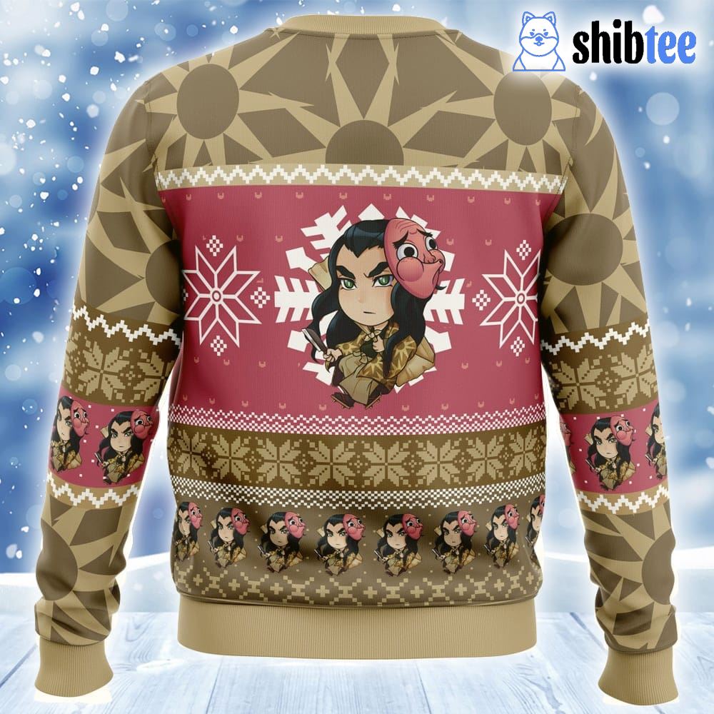 Hotaru Haganezuka Demon Slayer Ugly Christmas Sweater