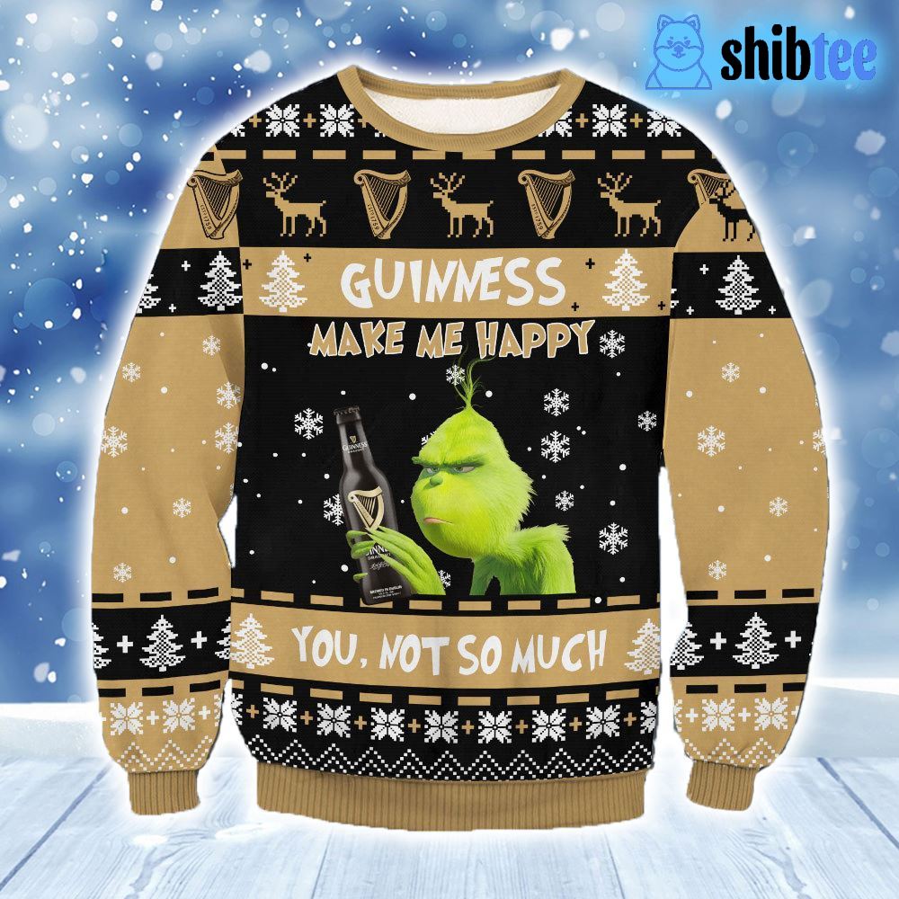 Grinch York Jets Ugly Sweater Christmas Party - Shibtee Clothing