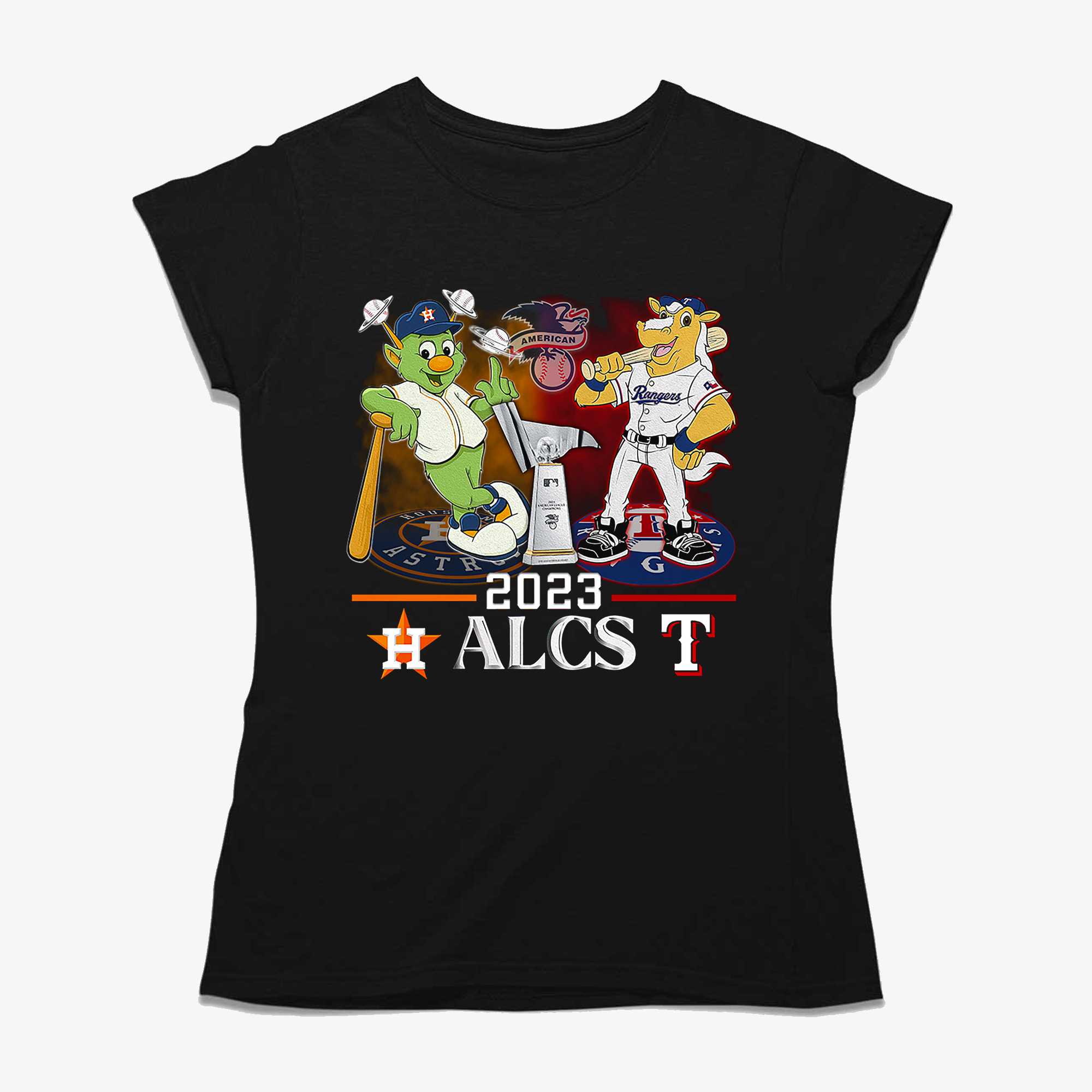 Houston Alcs 2023 Houston Astros Vs Taxas Rangers T-shirt - Shibtee Clothing